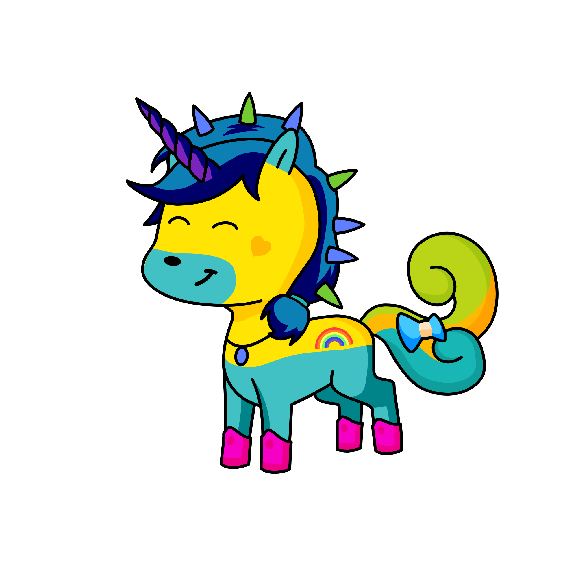 Kindest unicorn of the north pole, the unicorn