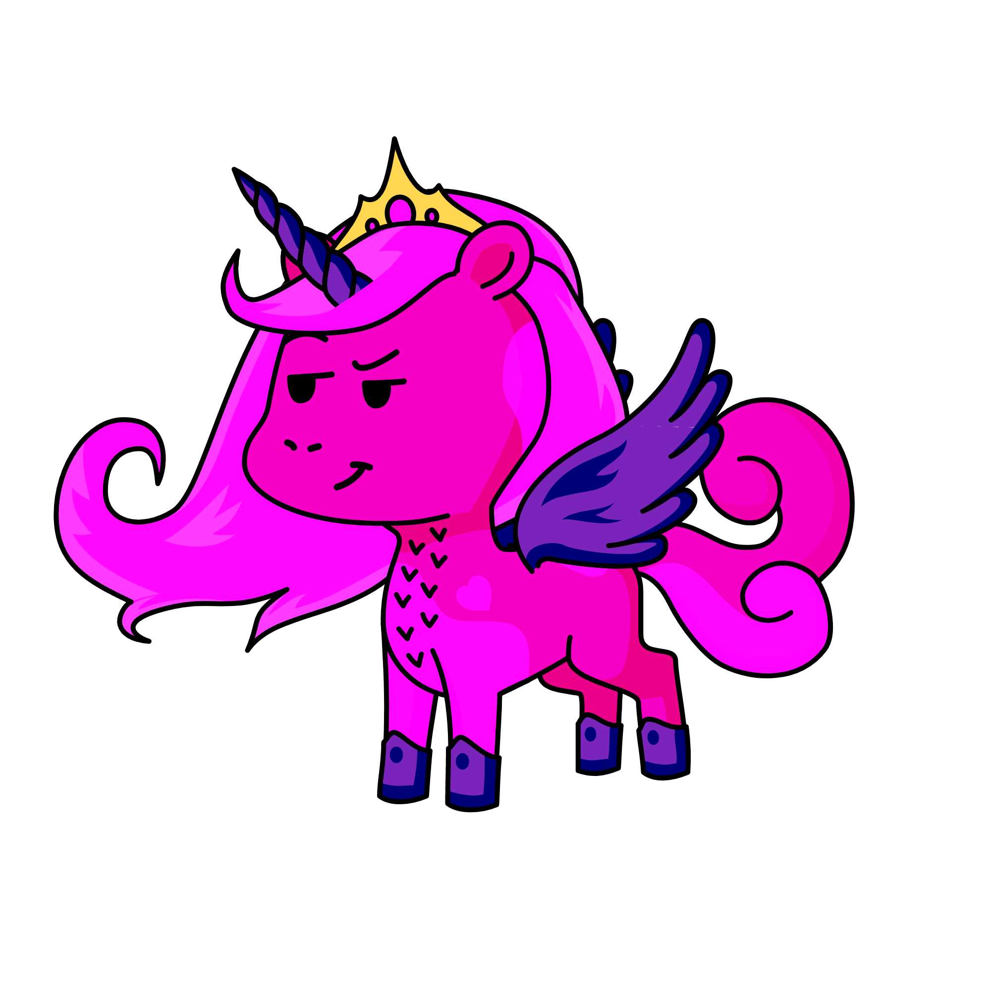 mary ♥, the unicorn