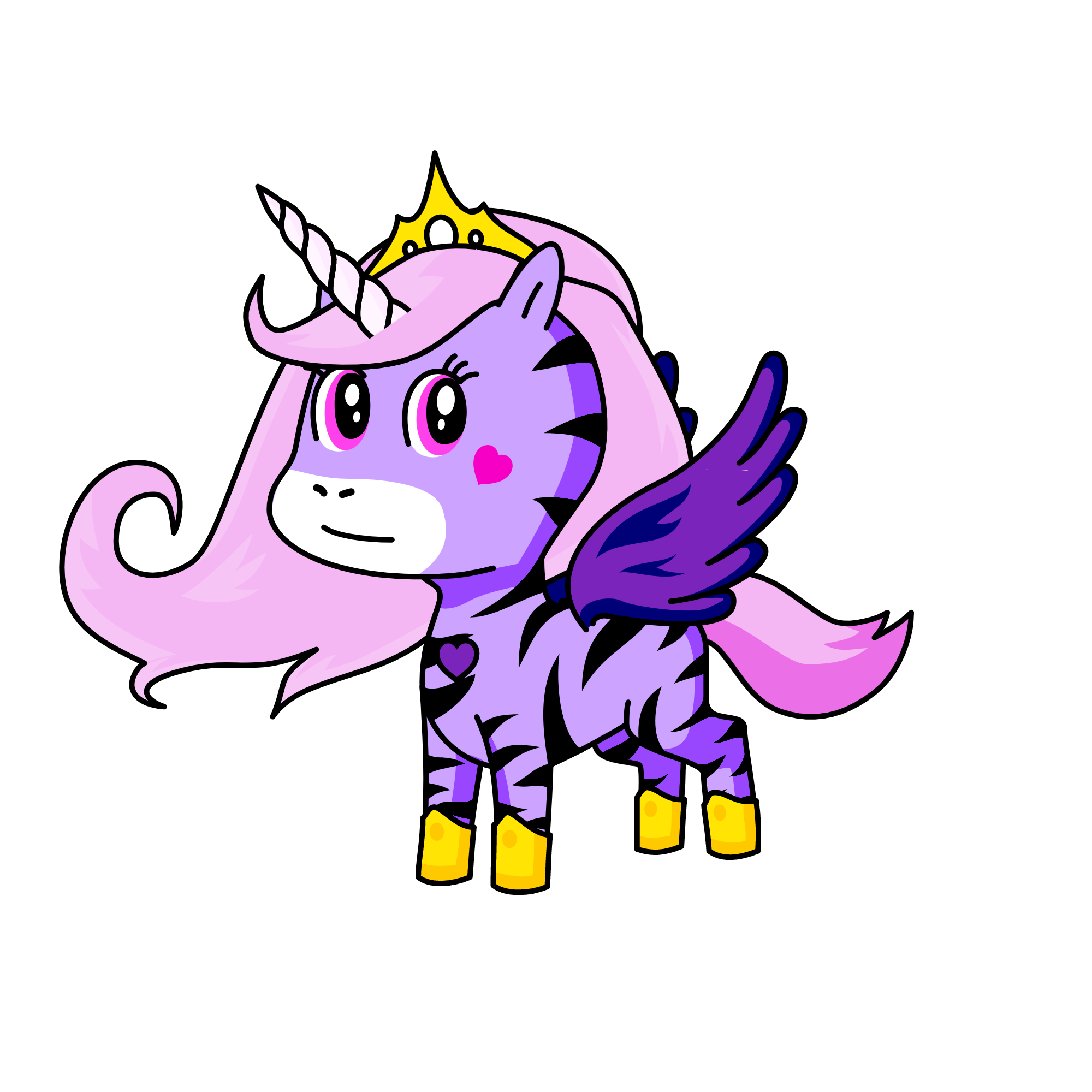 purpli, the unicorn
