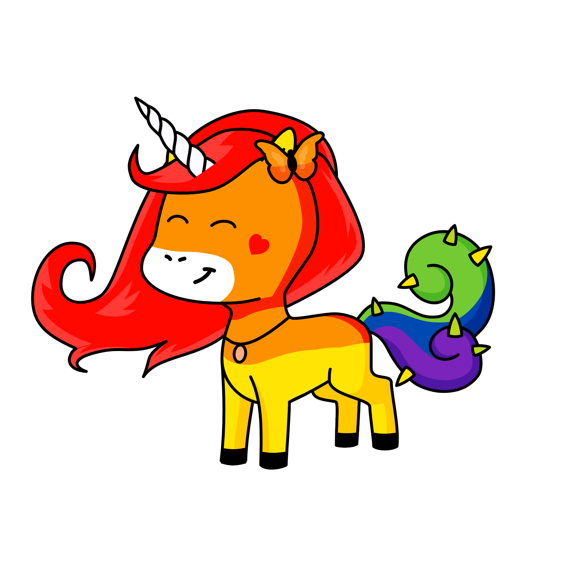 Princess Caramel Apple, the unicorn