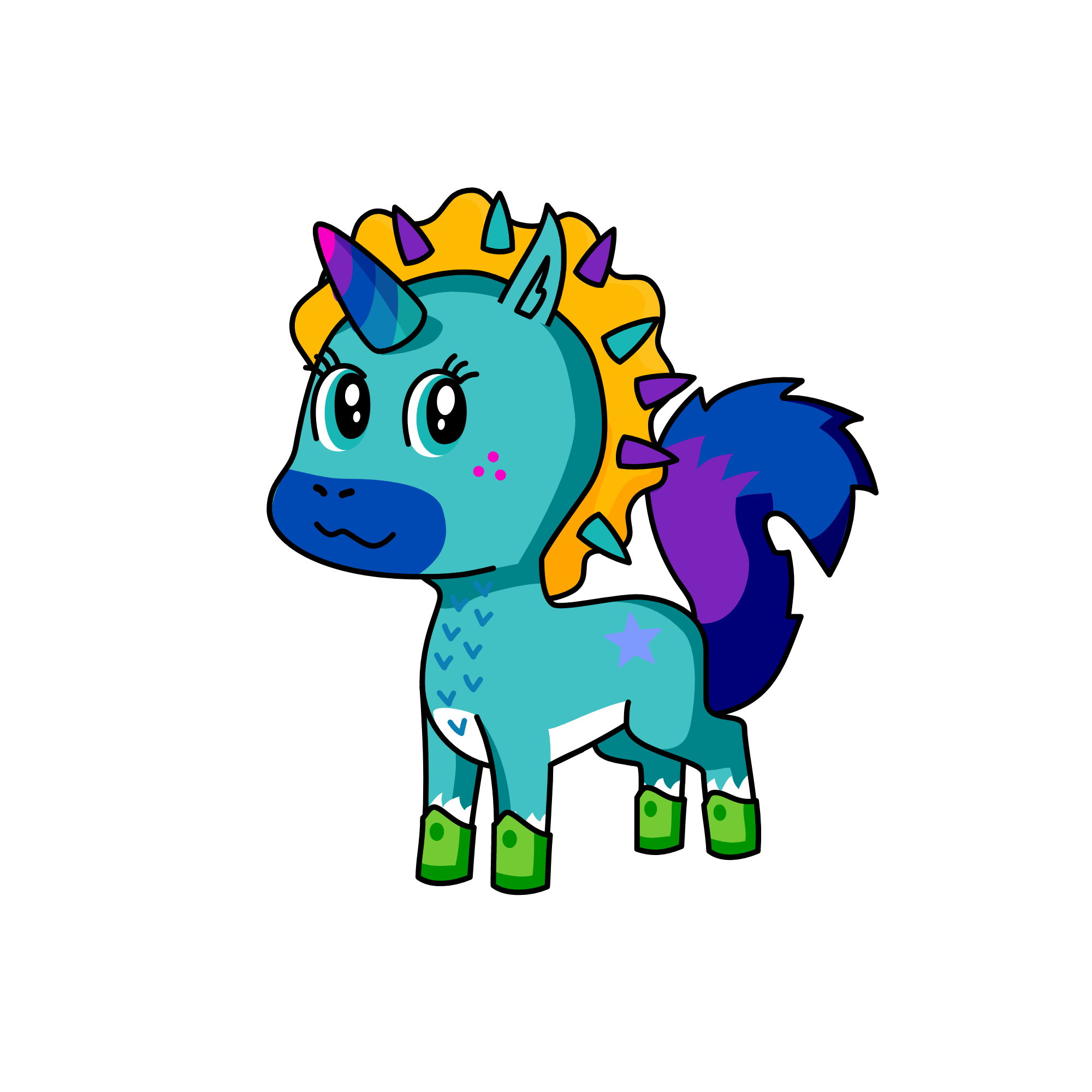 gduvfdrt, the unicorn
