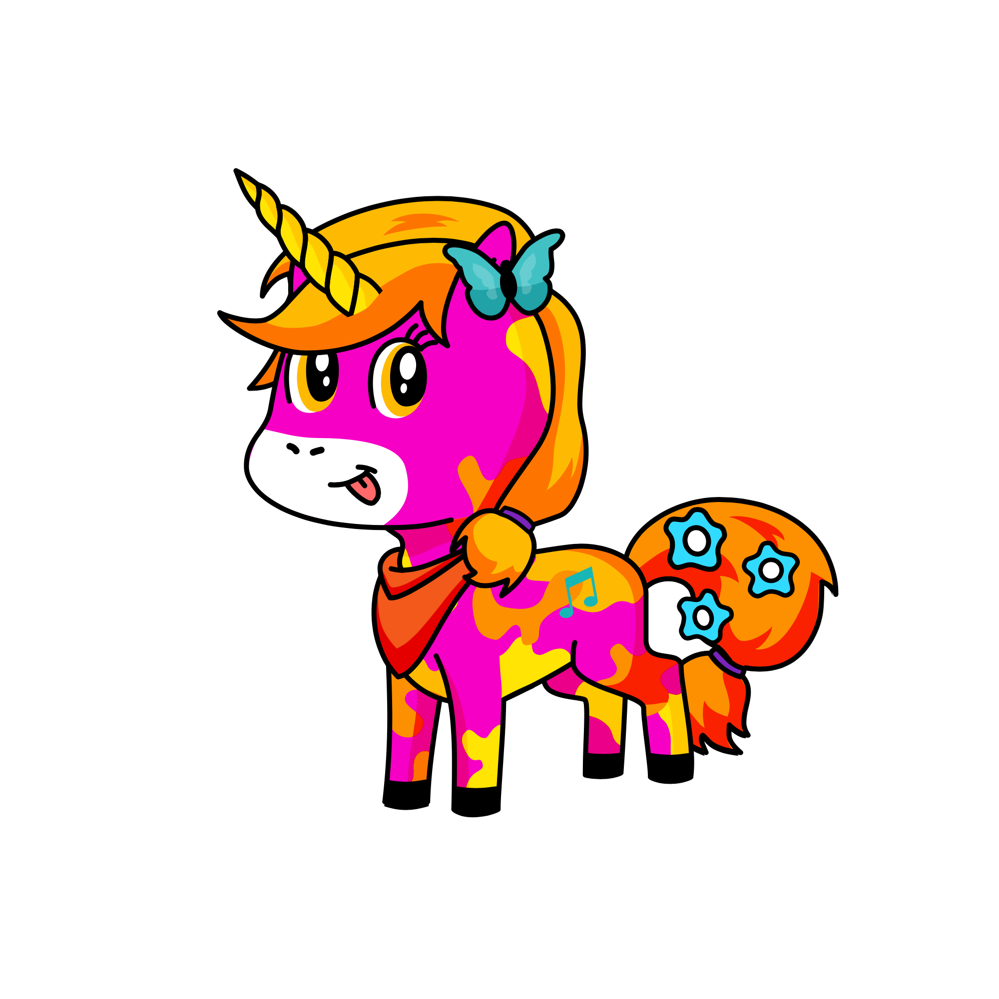 Alanala, the unicorn