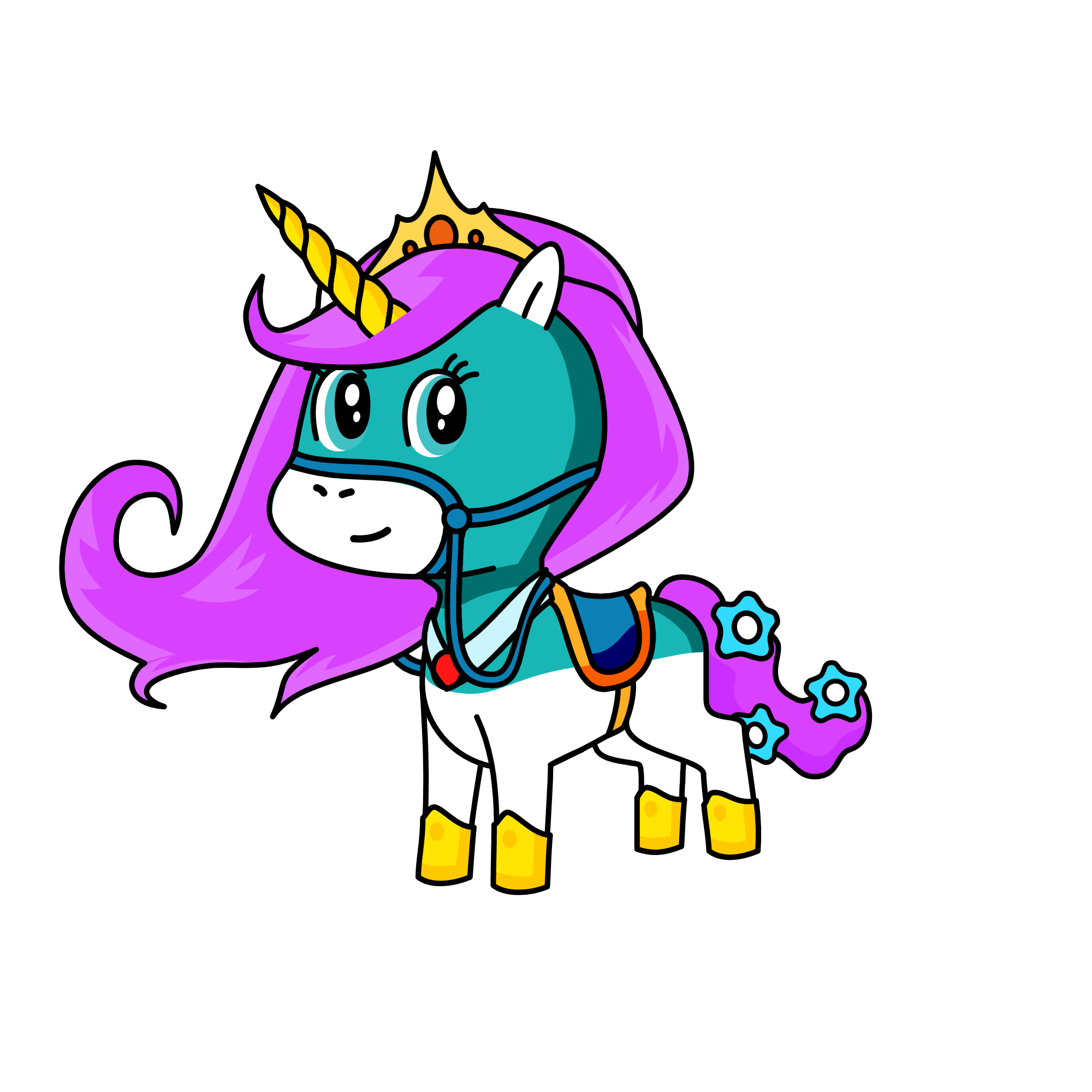 princess sparkle, the unicorn