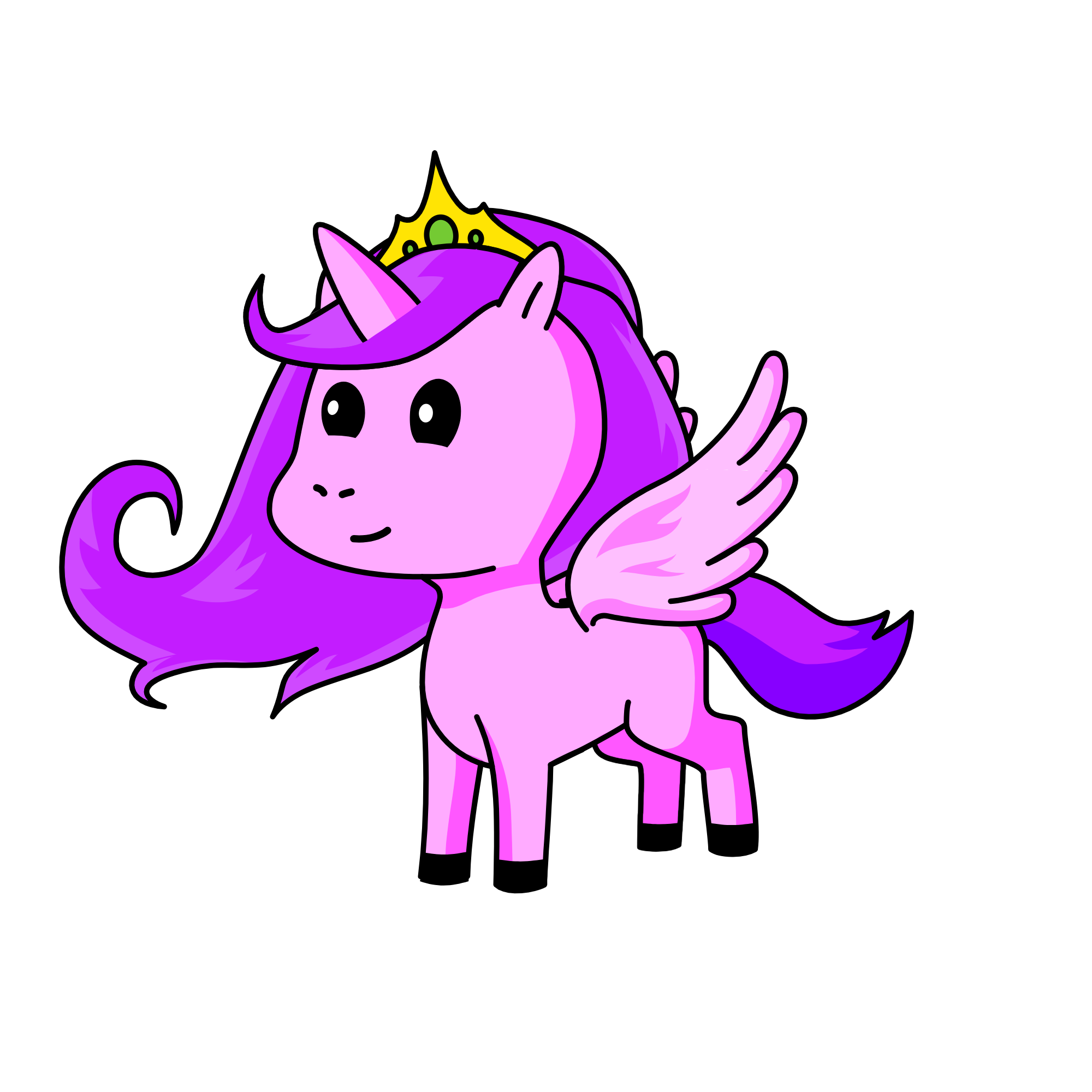 Pipp petals! 🕊, the unicorn