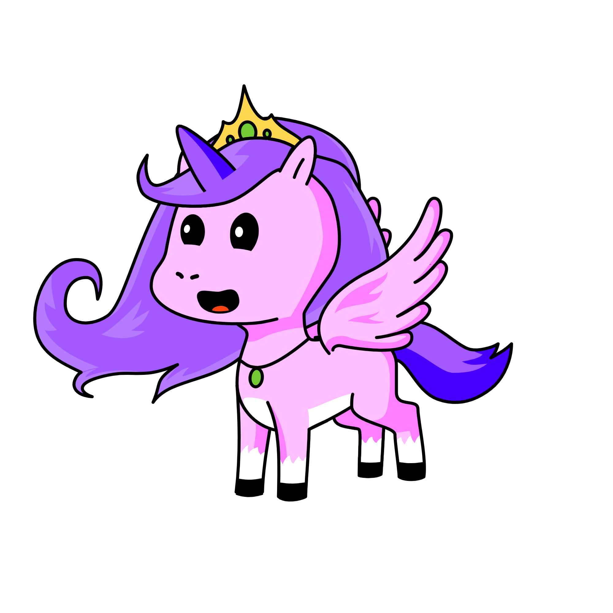 Pipp how to get wings: oki so to get wings look up press about and scroll down it says wings YAY!, the unicorn