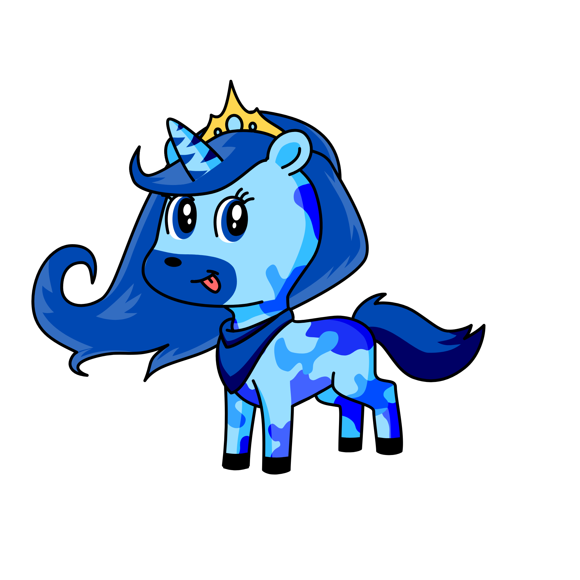 Ice, the unicorn