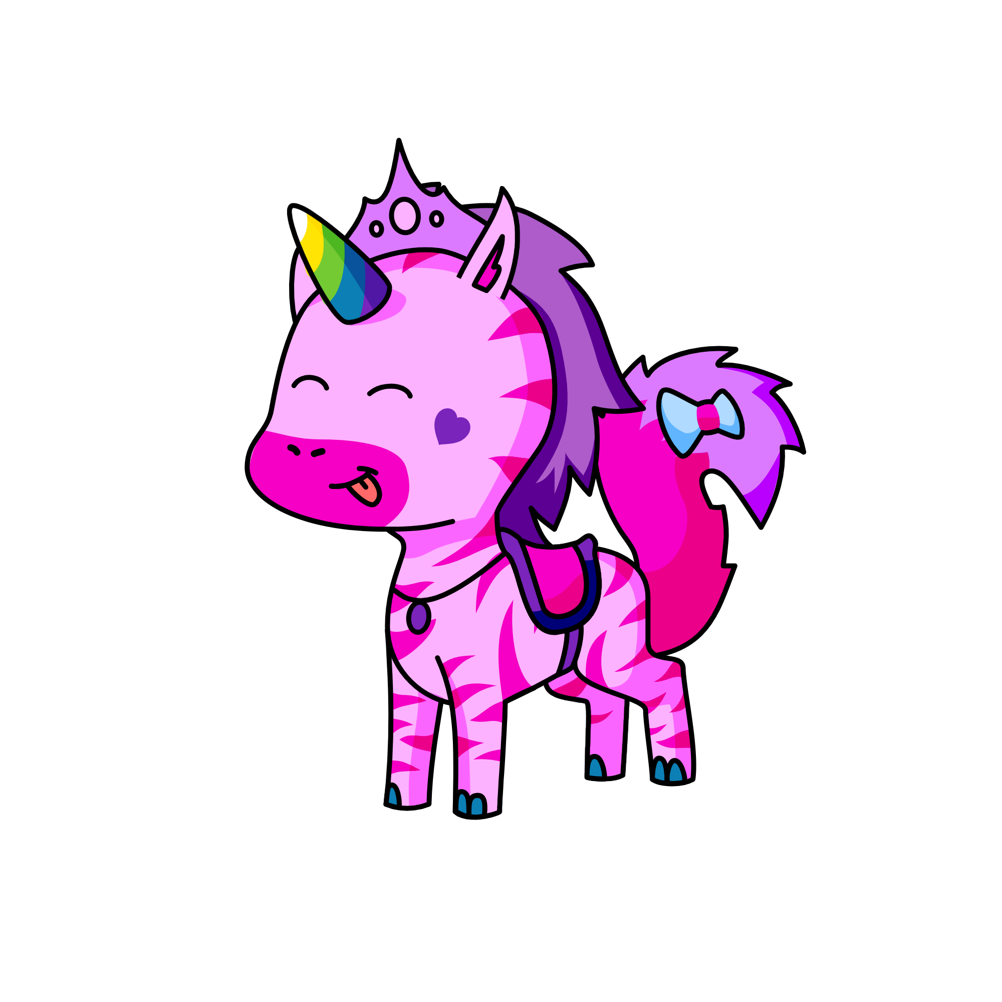 Teddi Sparkle, the unicorn