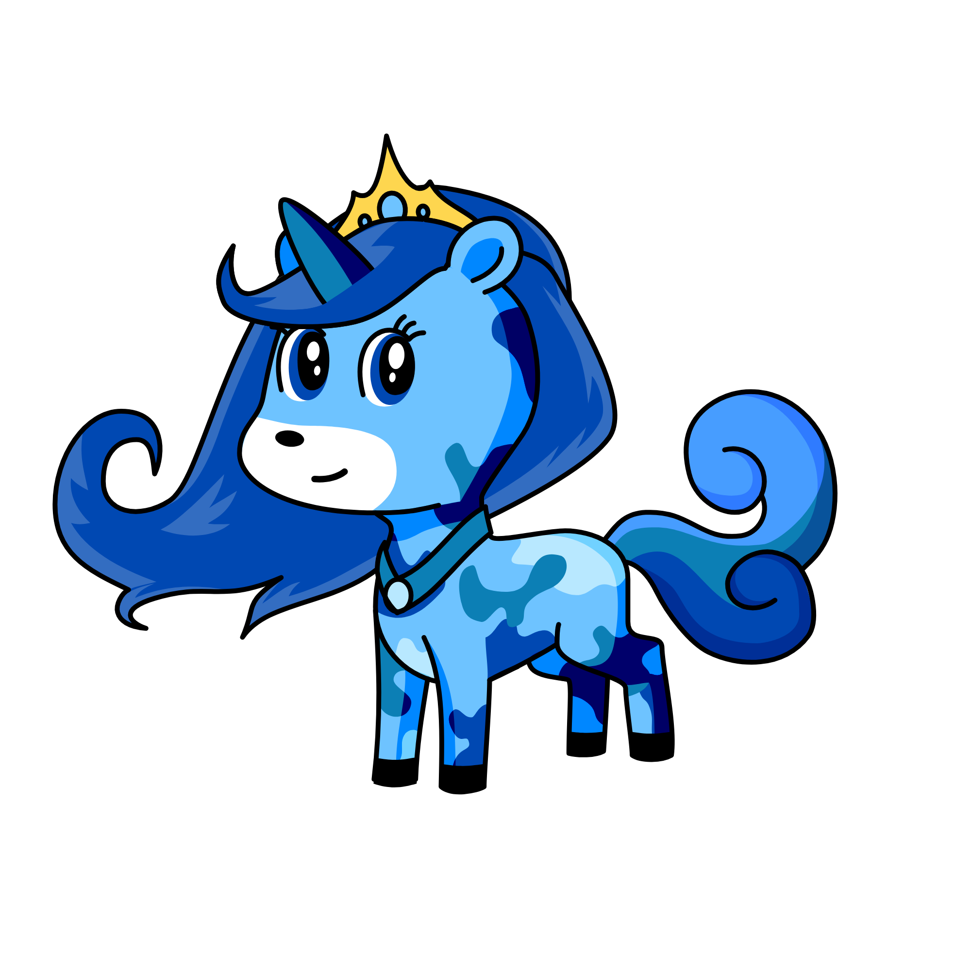 Octavia, the unicorn