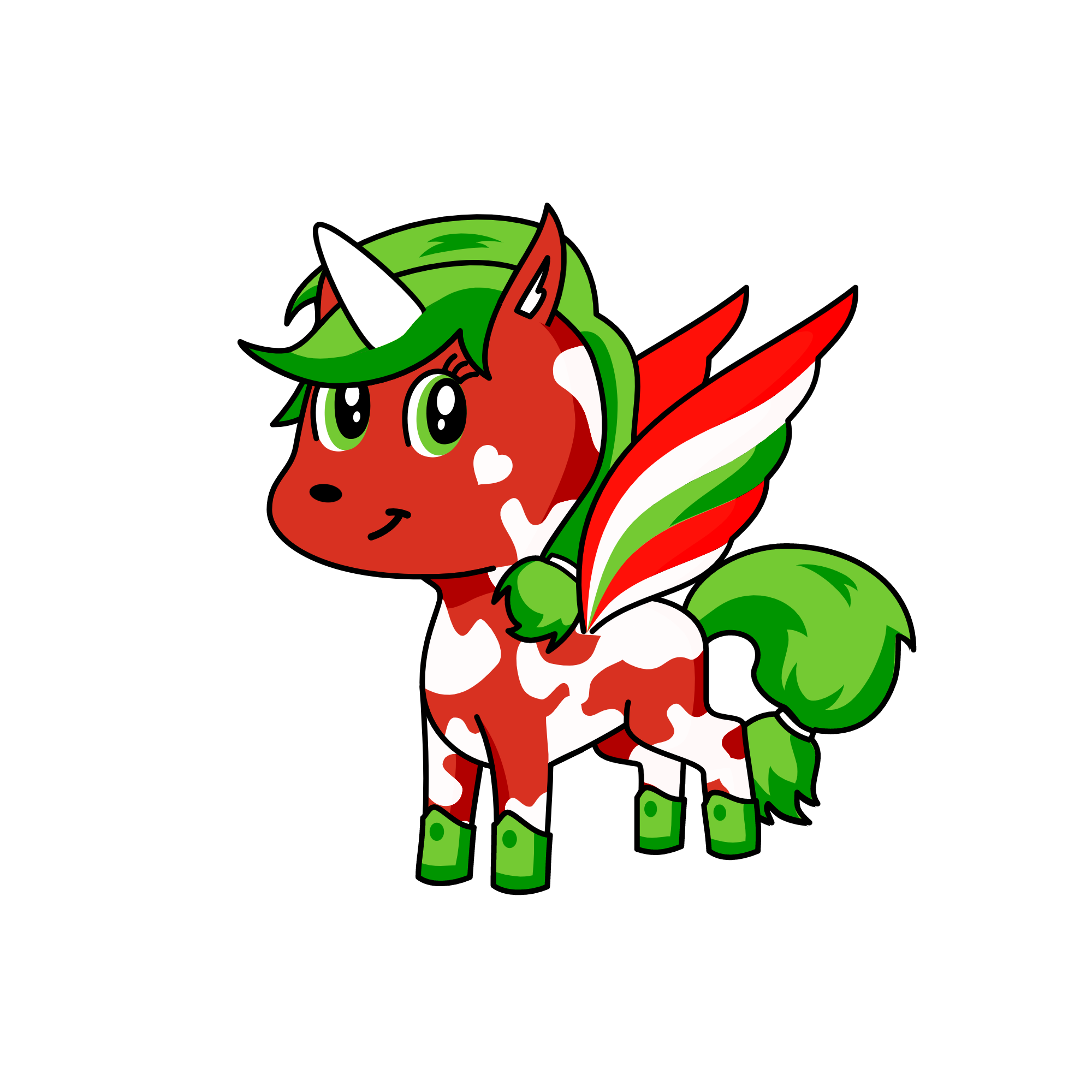 Xmas, the unicorn