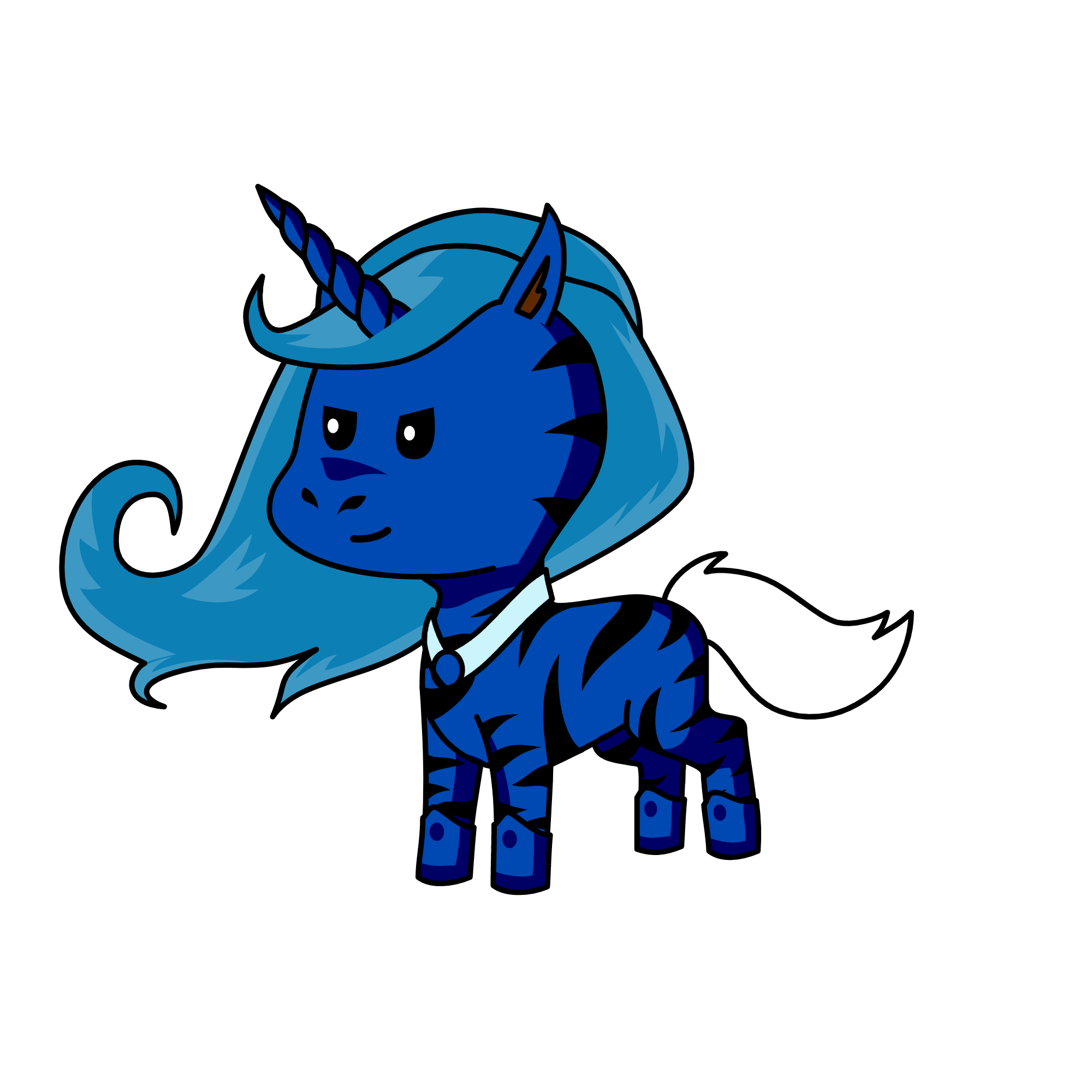 Midnight, the unicorn