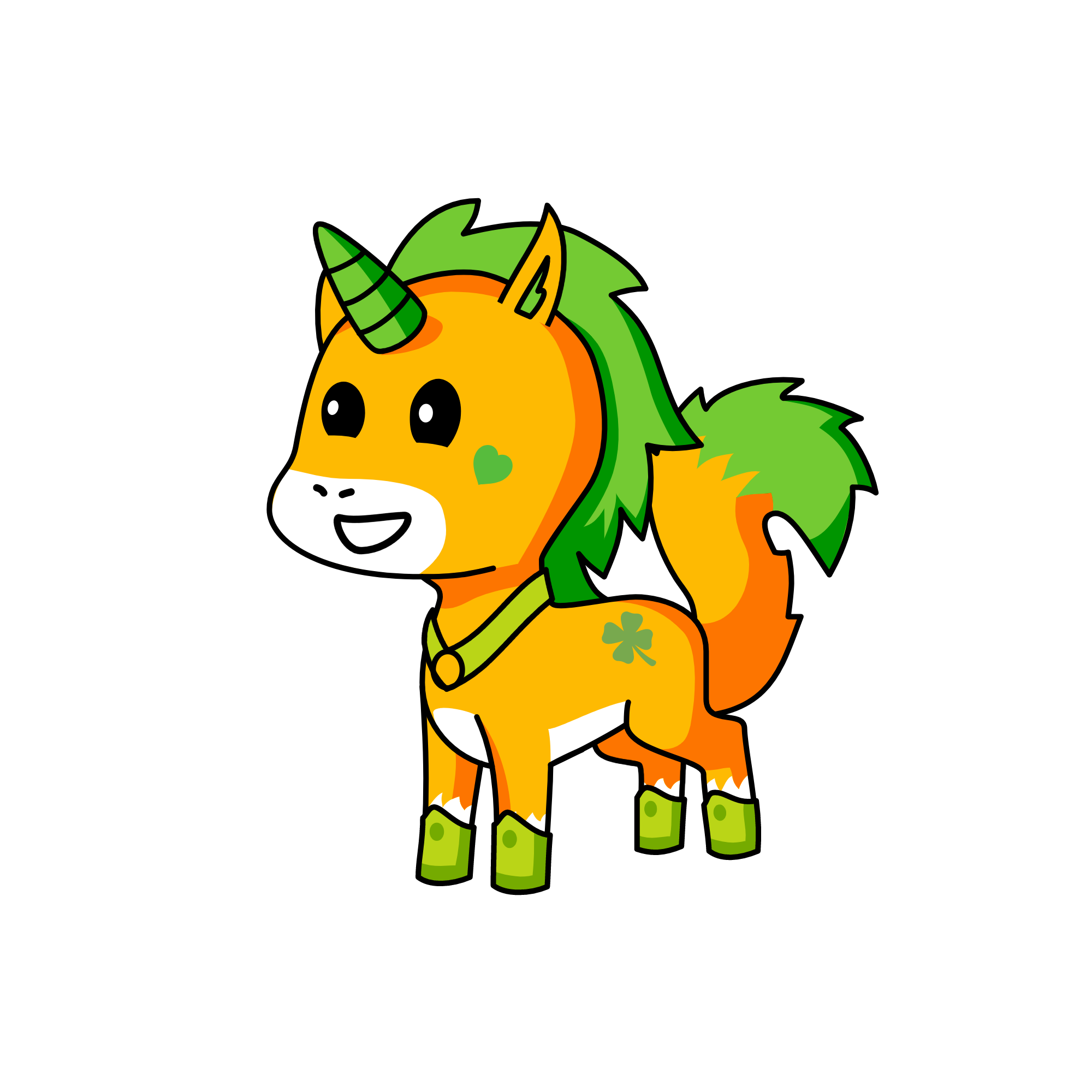 Simba the Stupid Butt, the unicorn