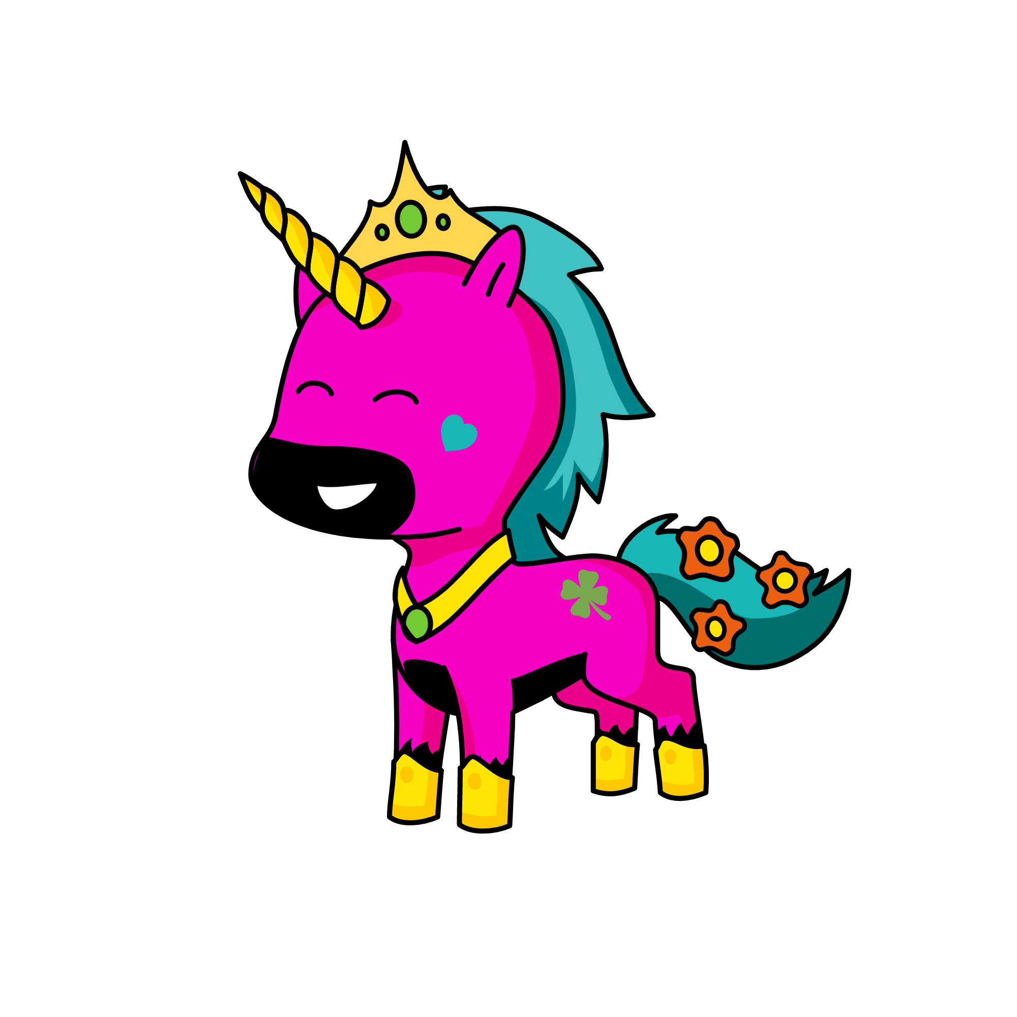 princess lucky, the unicorn