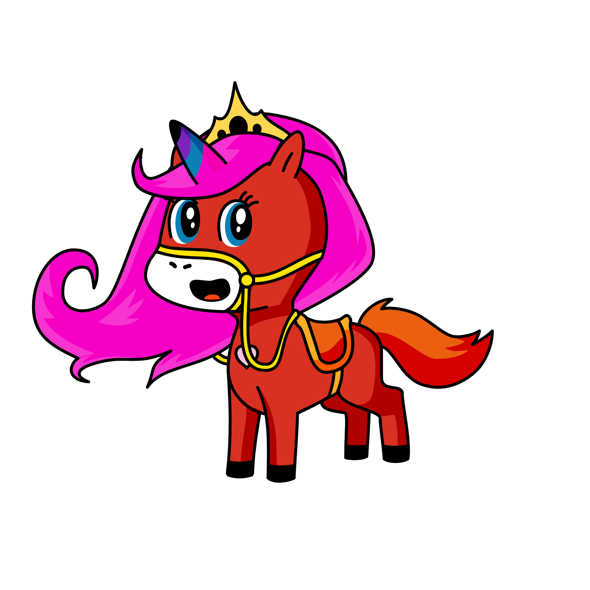 Candy, the unicorn