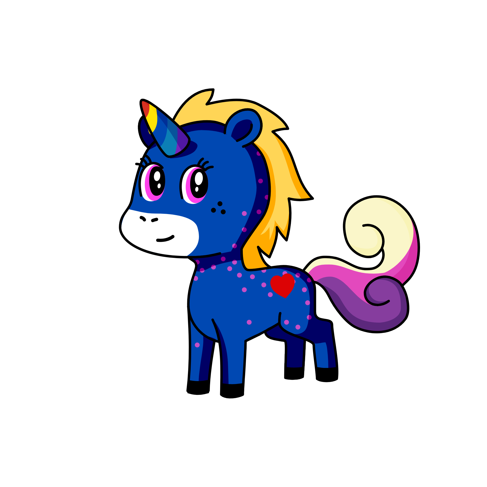 anu, the unicorn