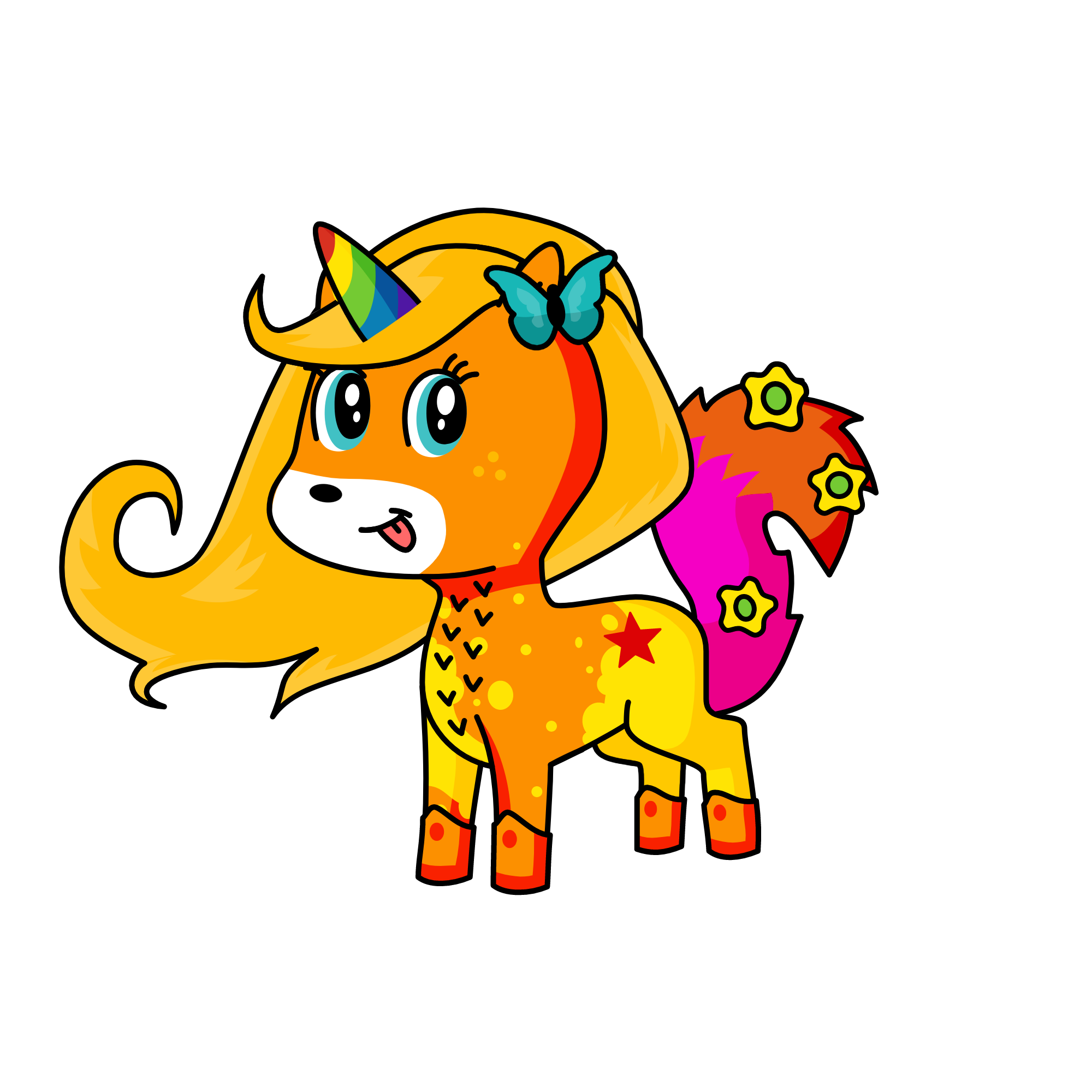 sweety, the unicorn