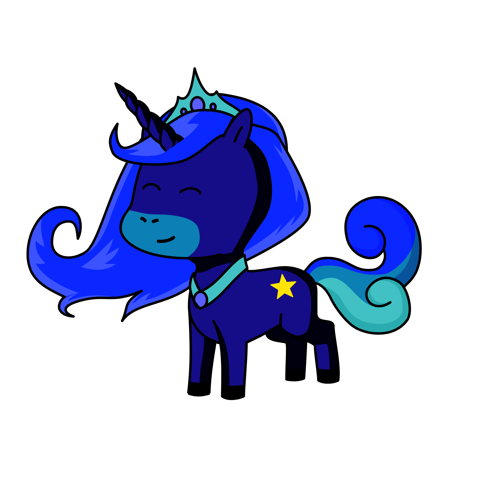 luna, the unicorn
