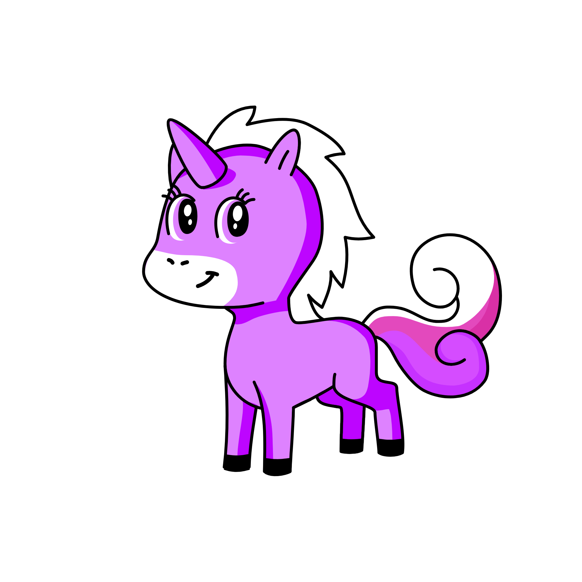 pine, the unicorn