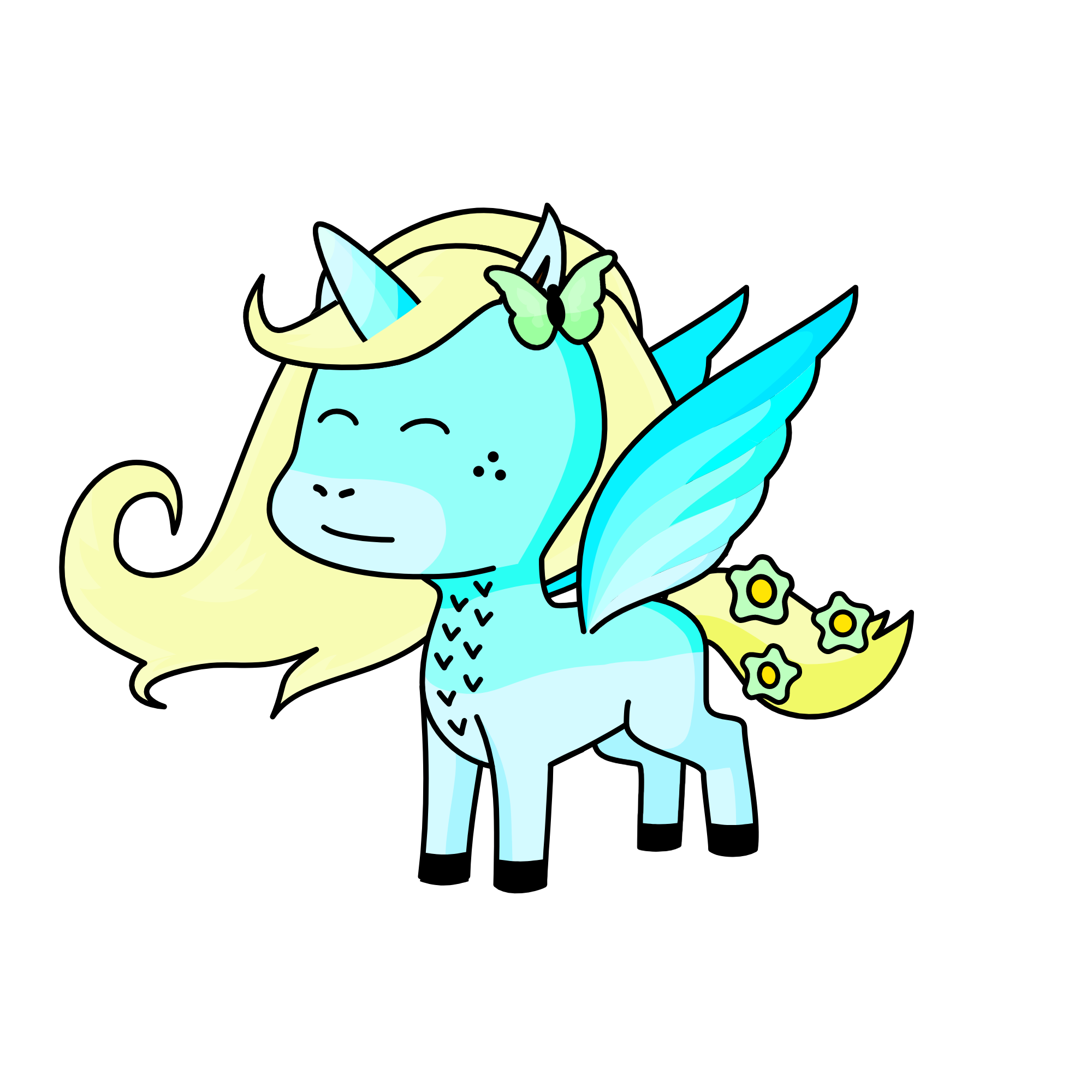 Iris, the unicorn