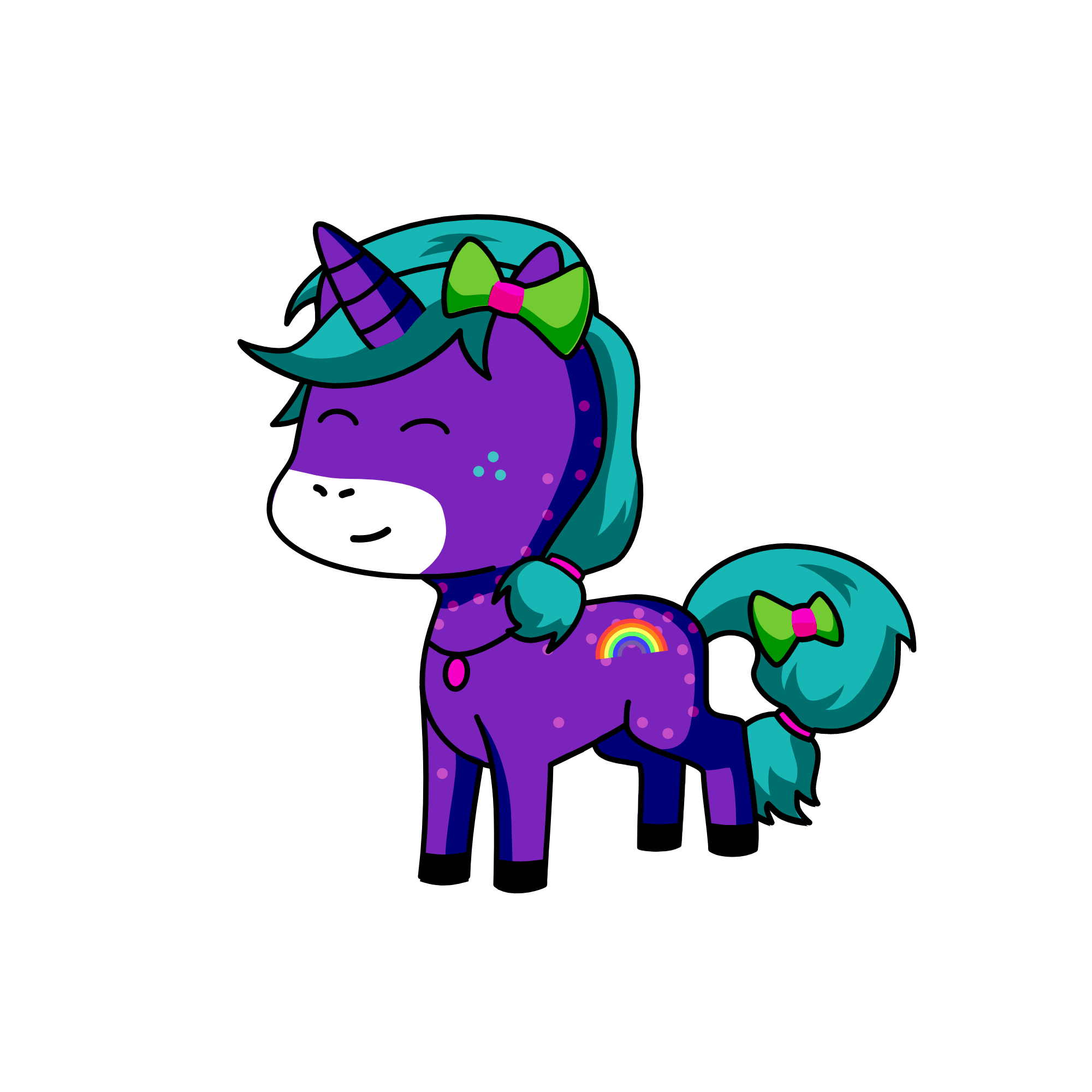 Moon, the unicorn