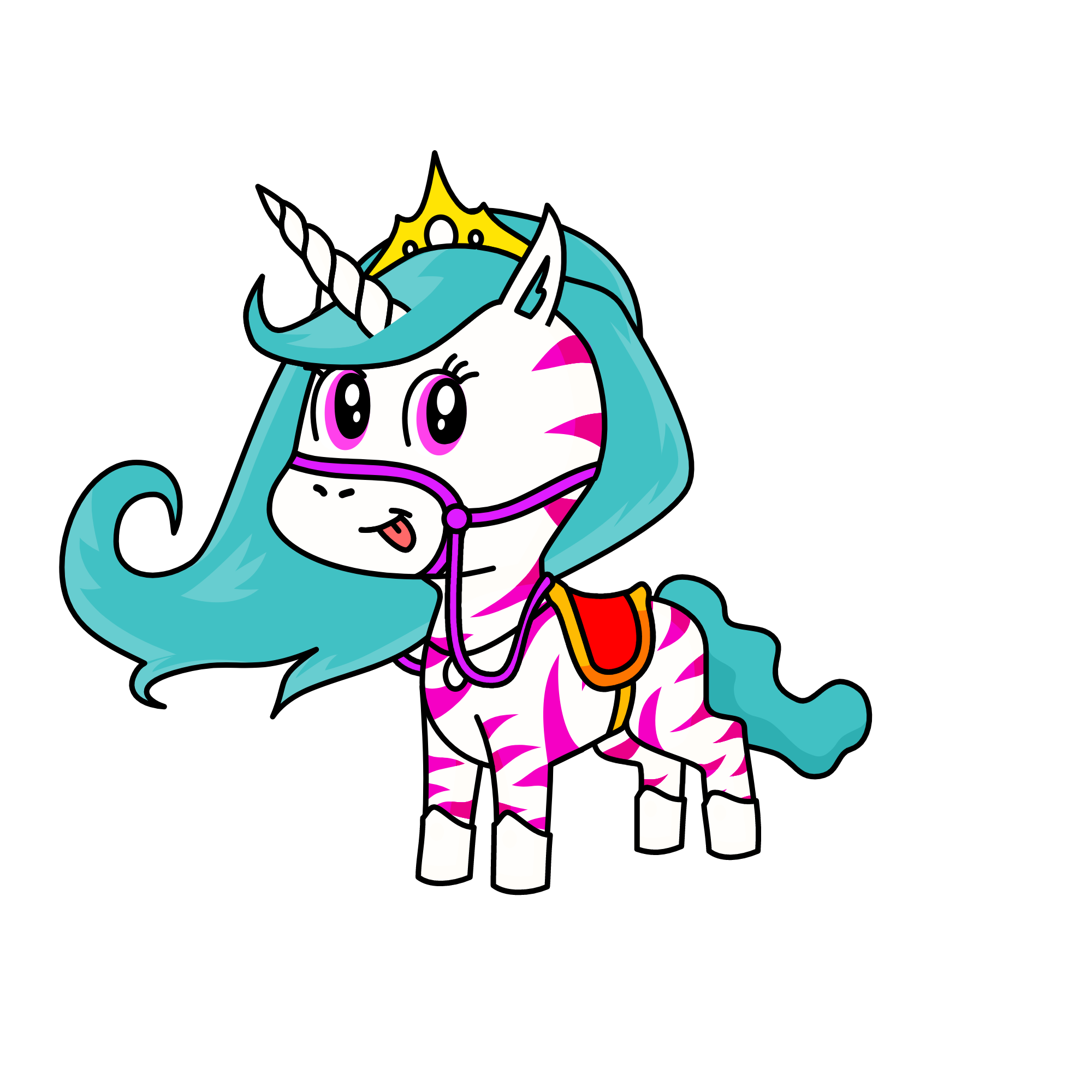 Snobra, the unicorn