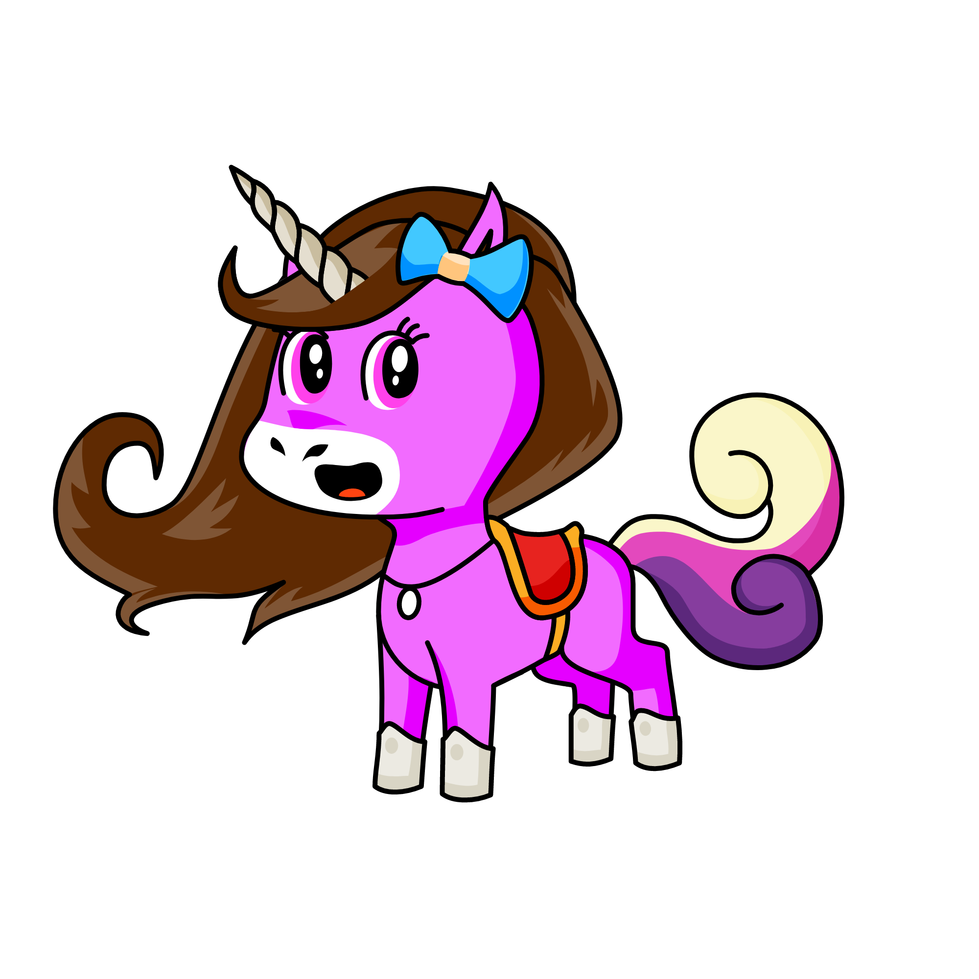 Cuty, the unicorn