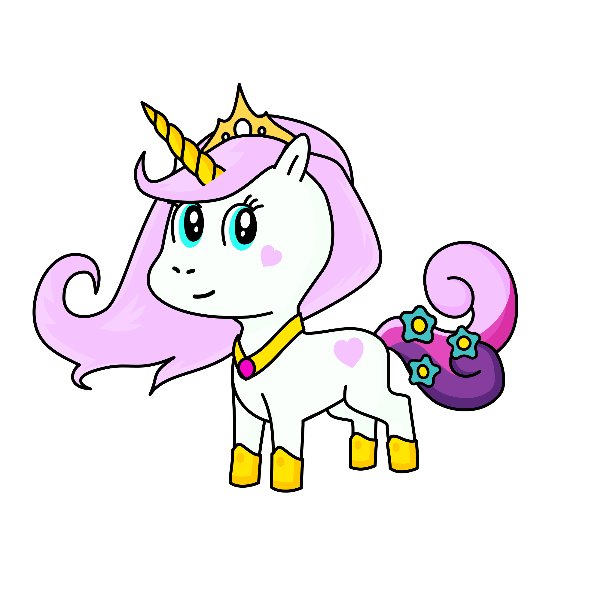 Princess Annabel , the unicorn