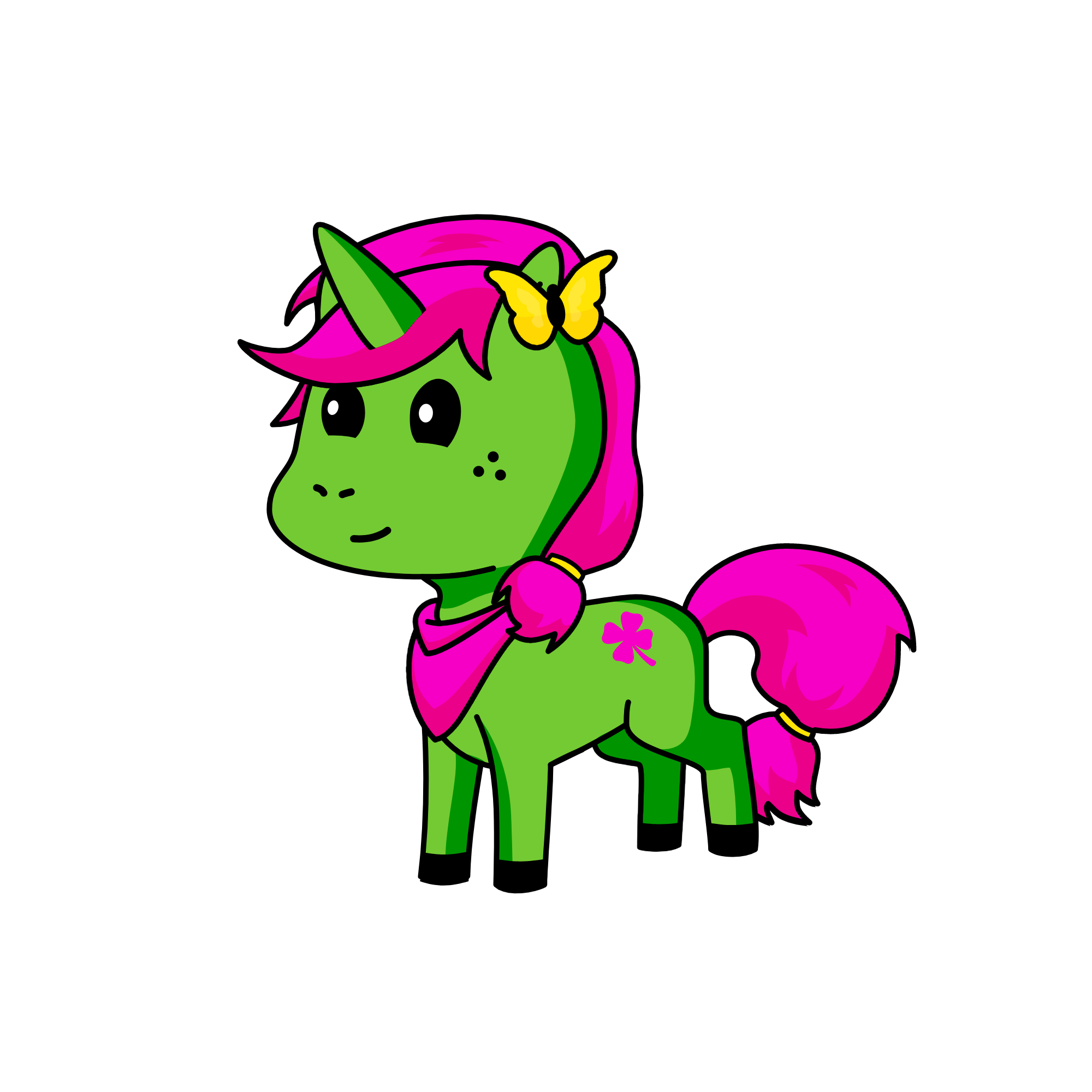 Butterfly, the unicorn