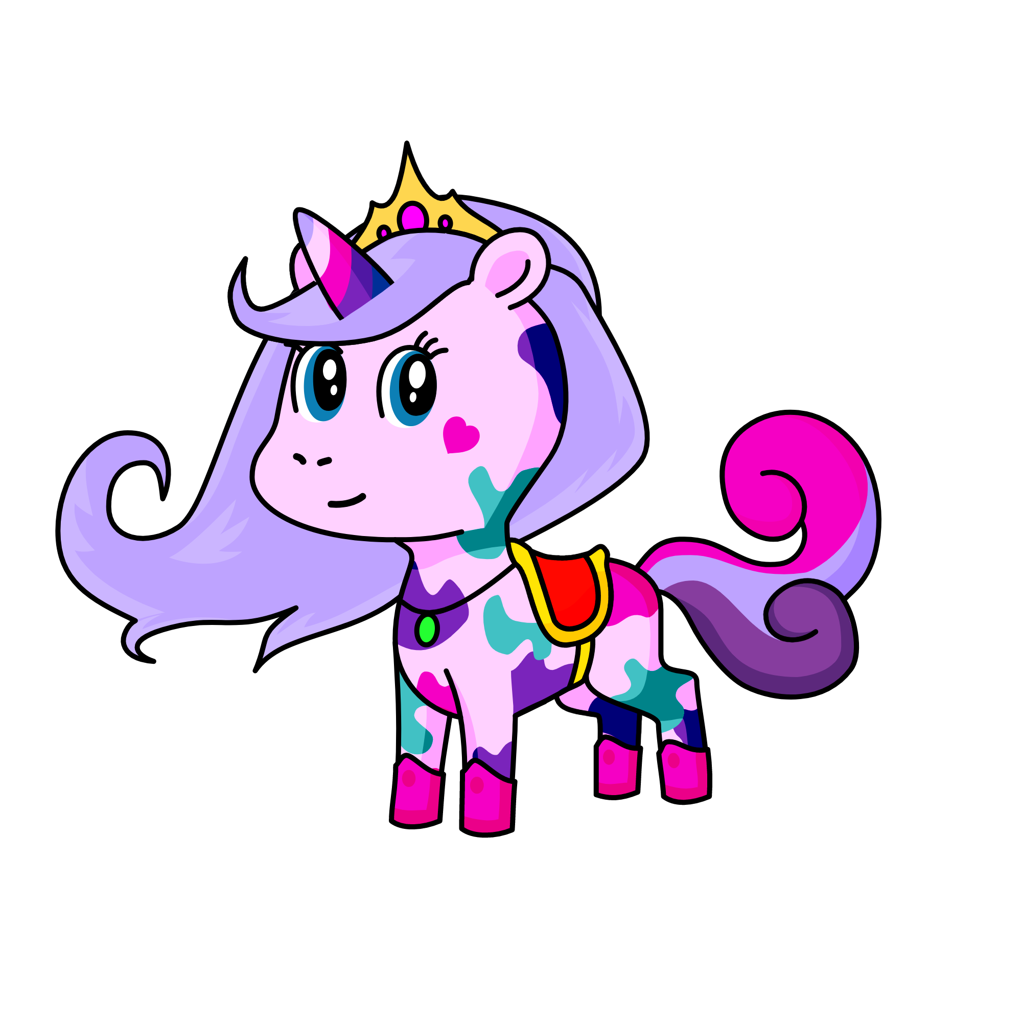 Princess Pearl the 3rd, the unicorn