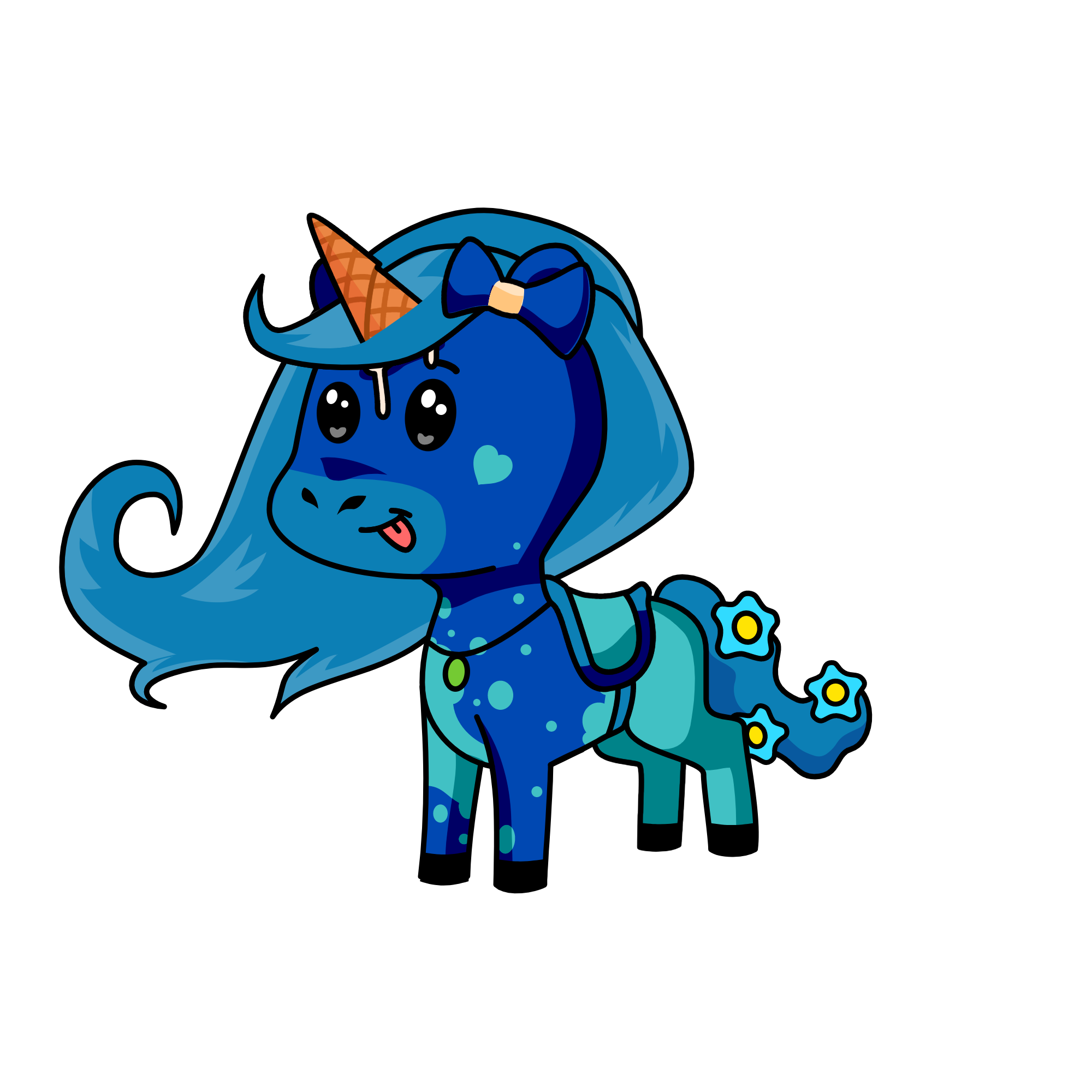 bluebell, the unicorn
