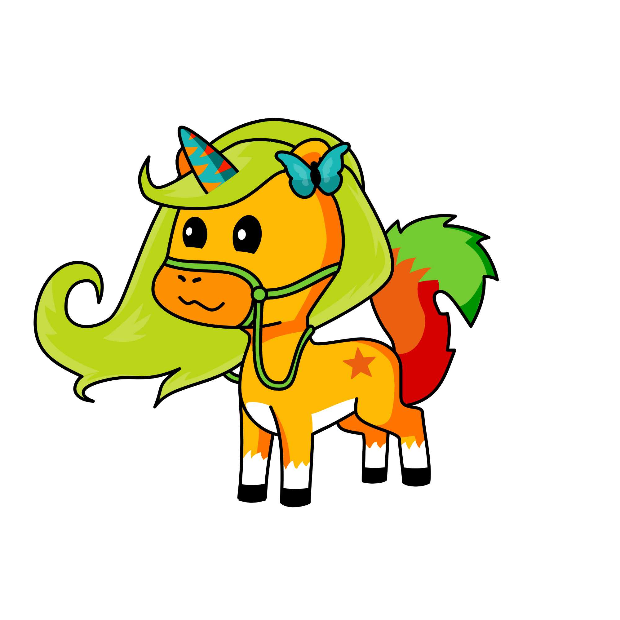 GrassHopper, the unicorn
