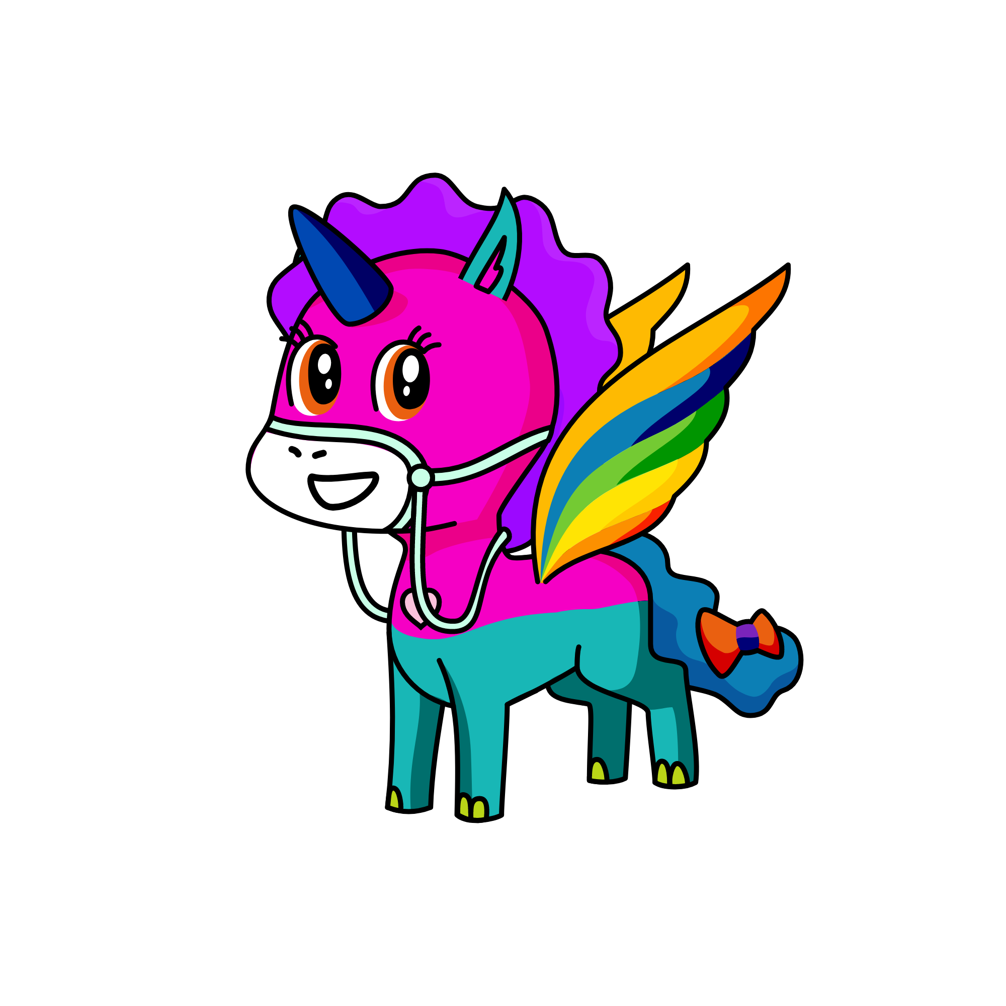 •tailsy baby•, the unicorn