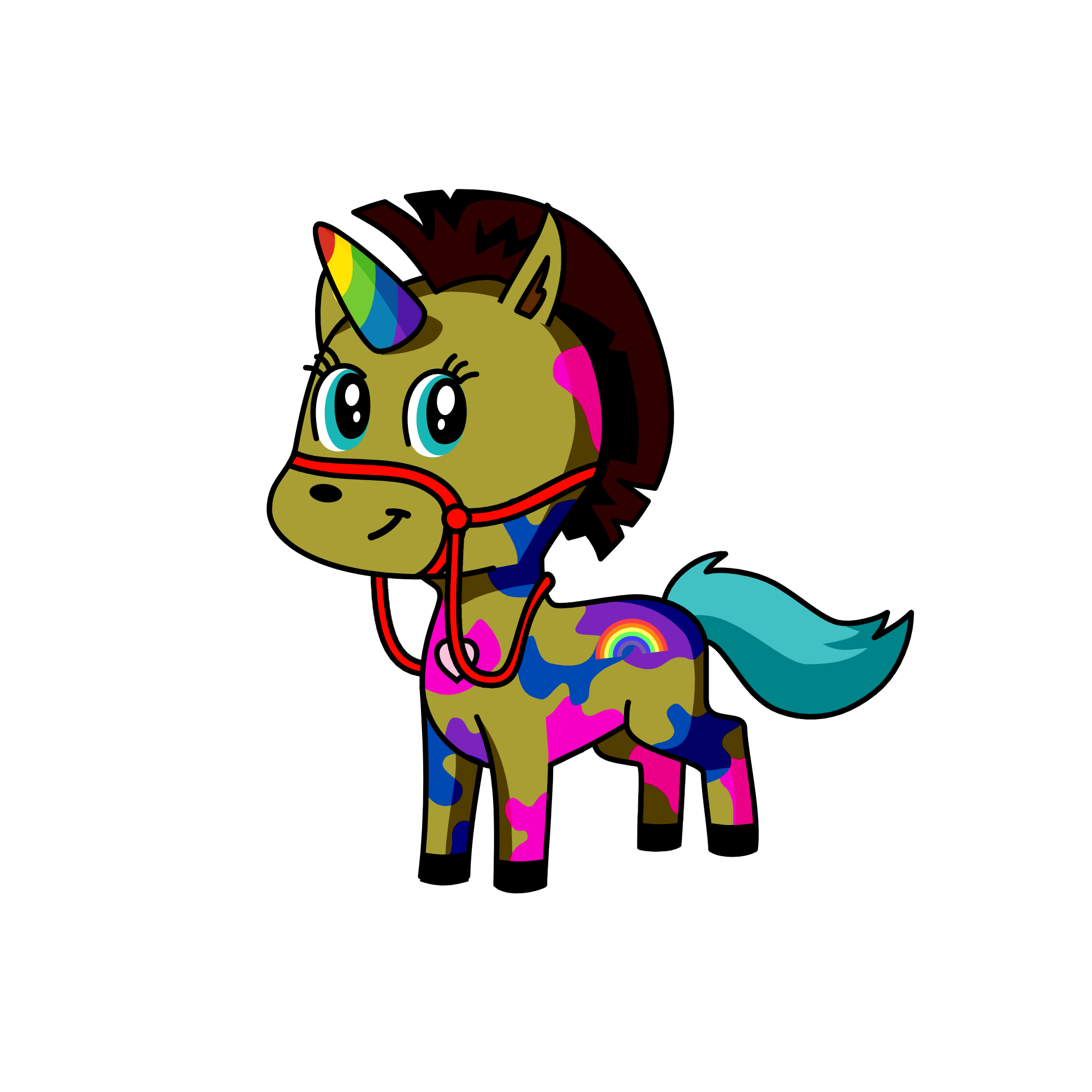 Oliver <3, the unicorn