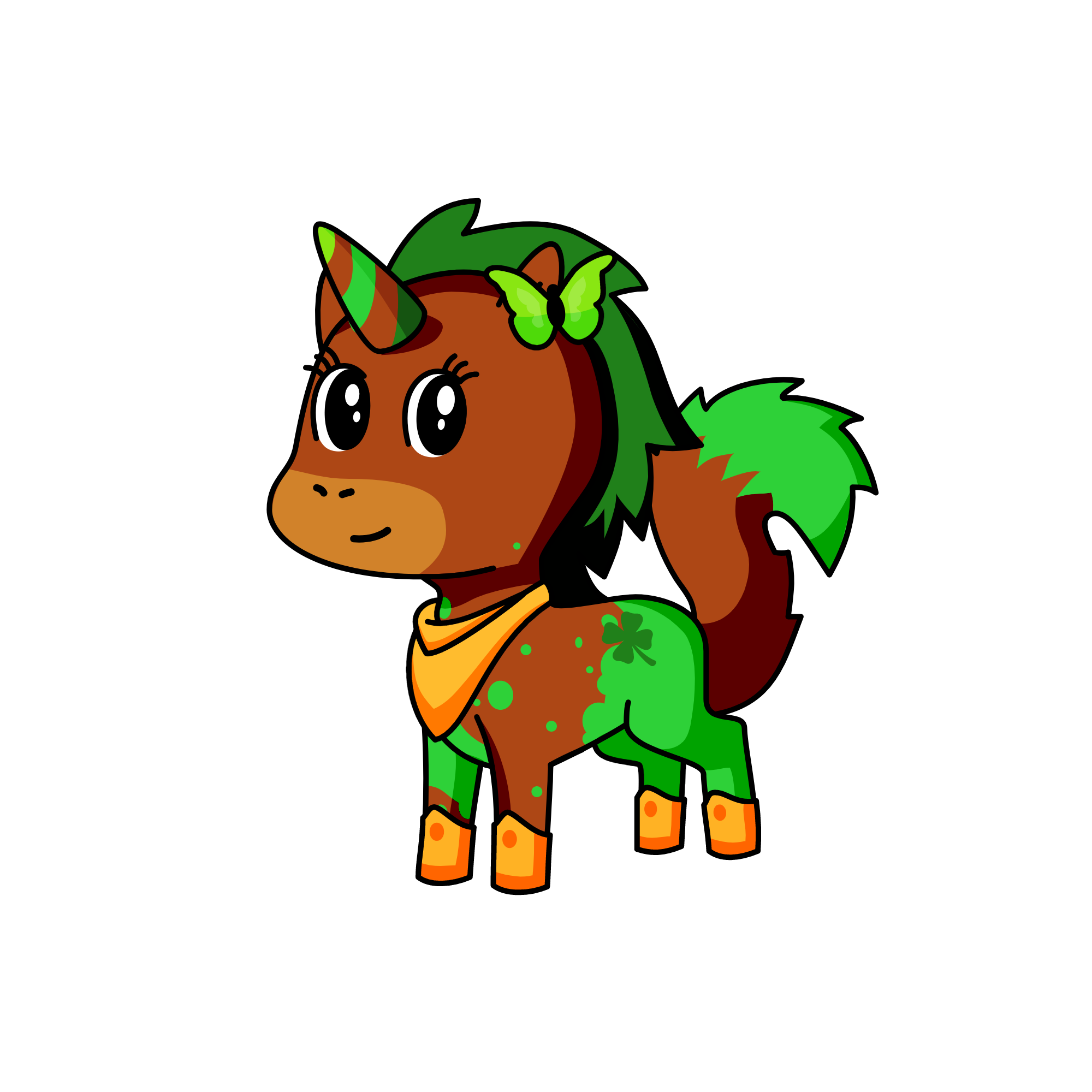 Thanks giving flame, the unicorn
