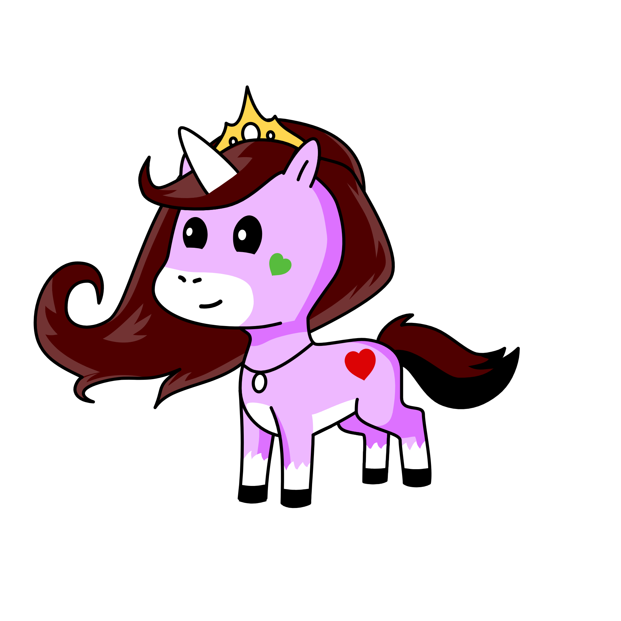 Fluttershy, the unicorn