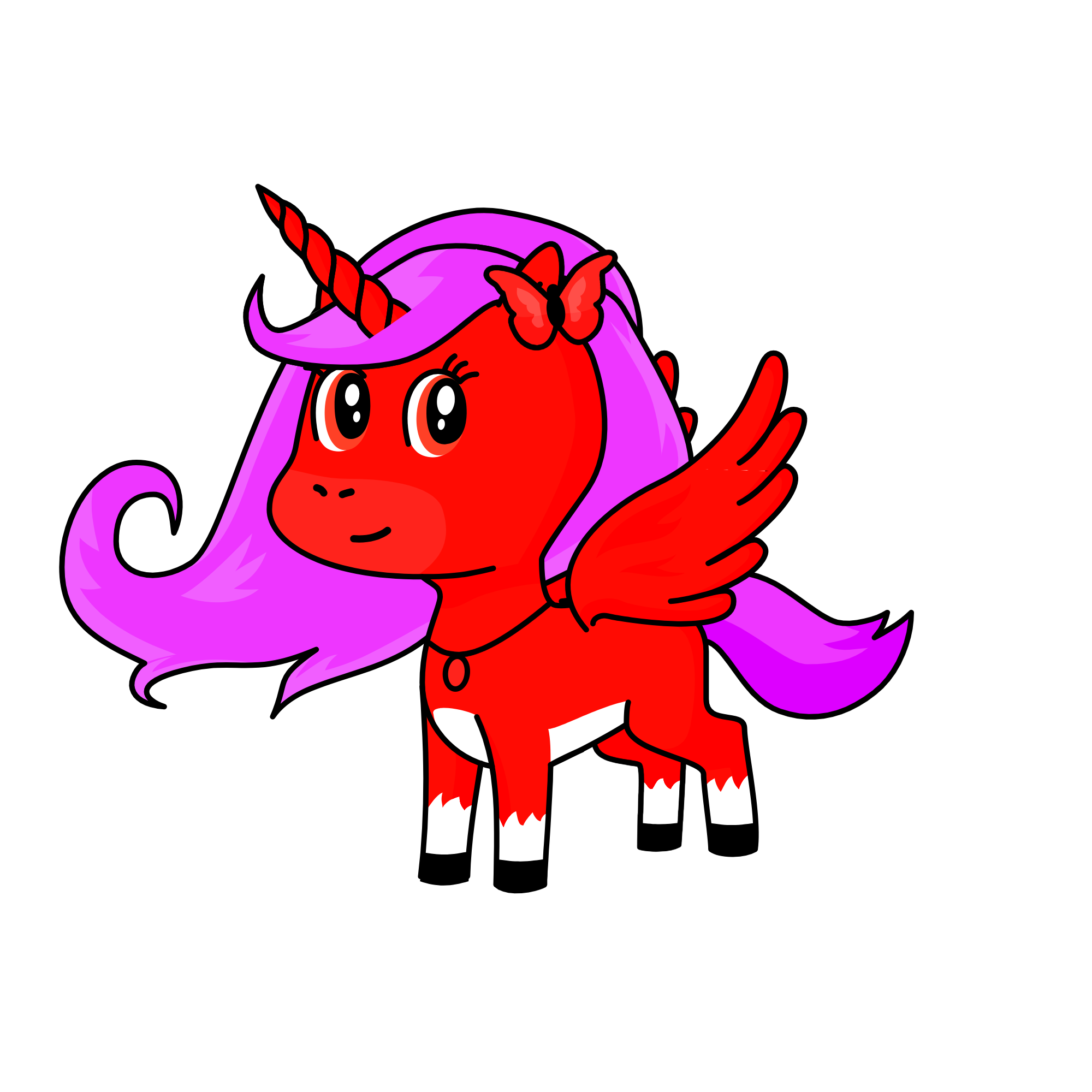 Evil zerotwo, the unicorn