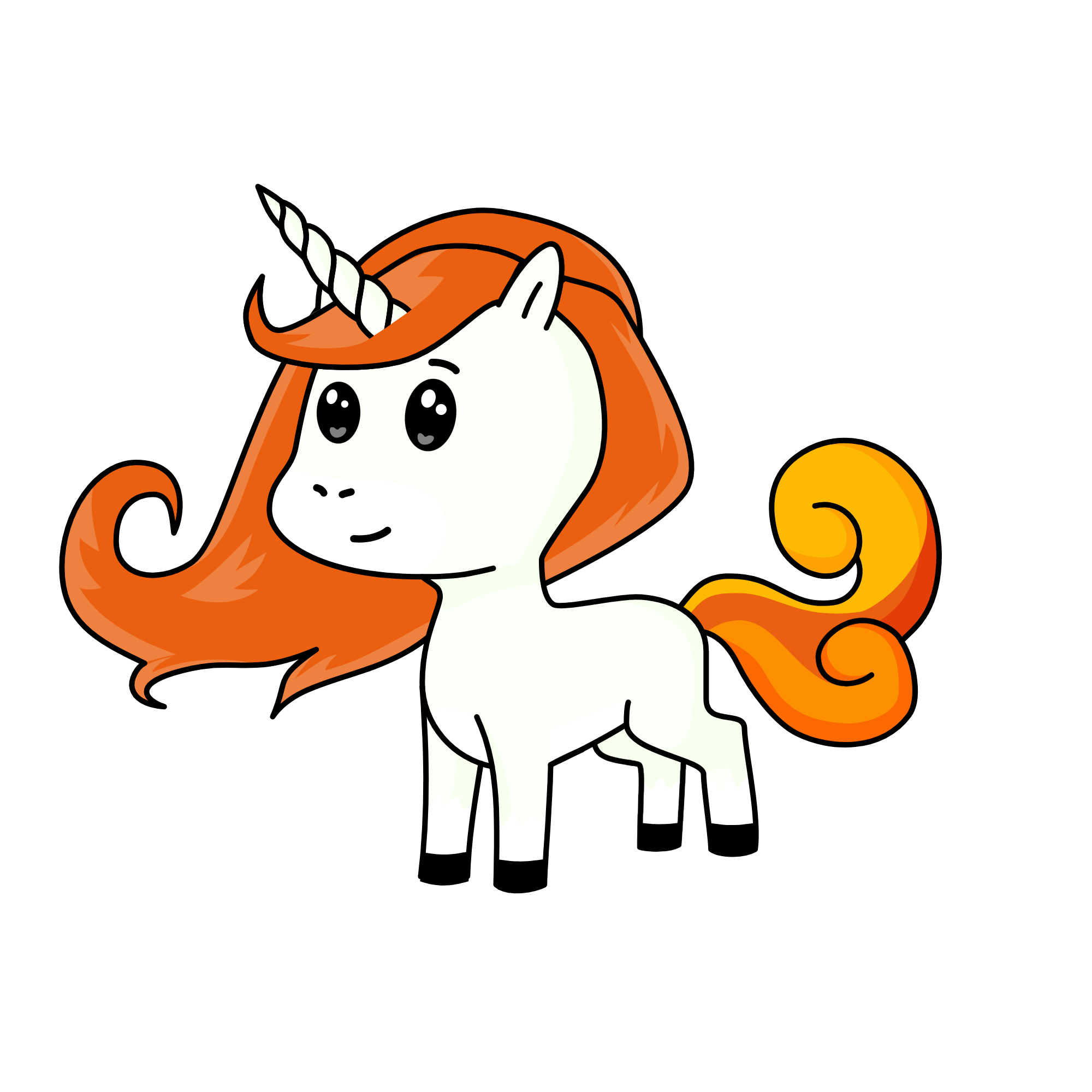 fluffy, the unicorn