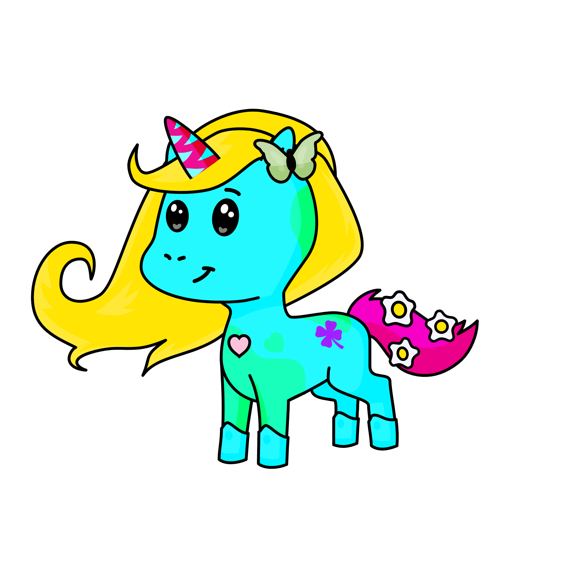 Sunnny, the unicorn