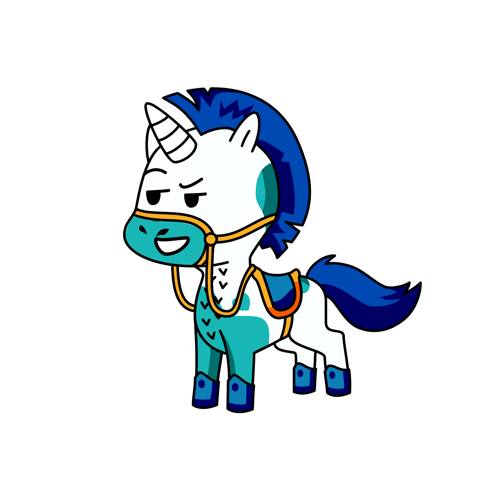 GLEGORI, the unicorn