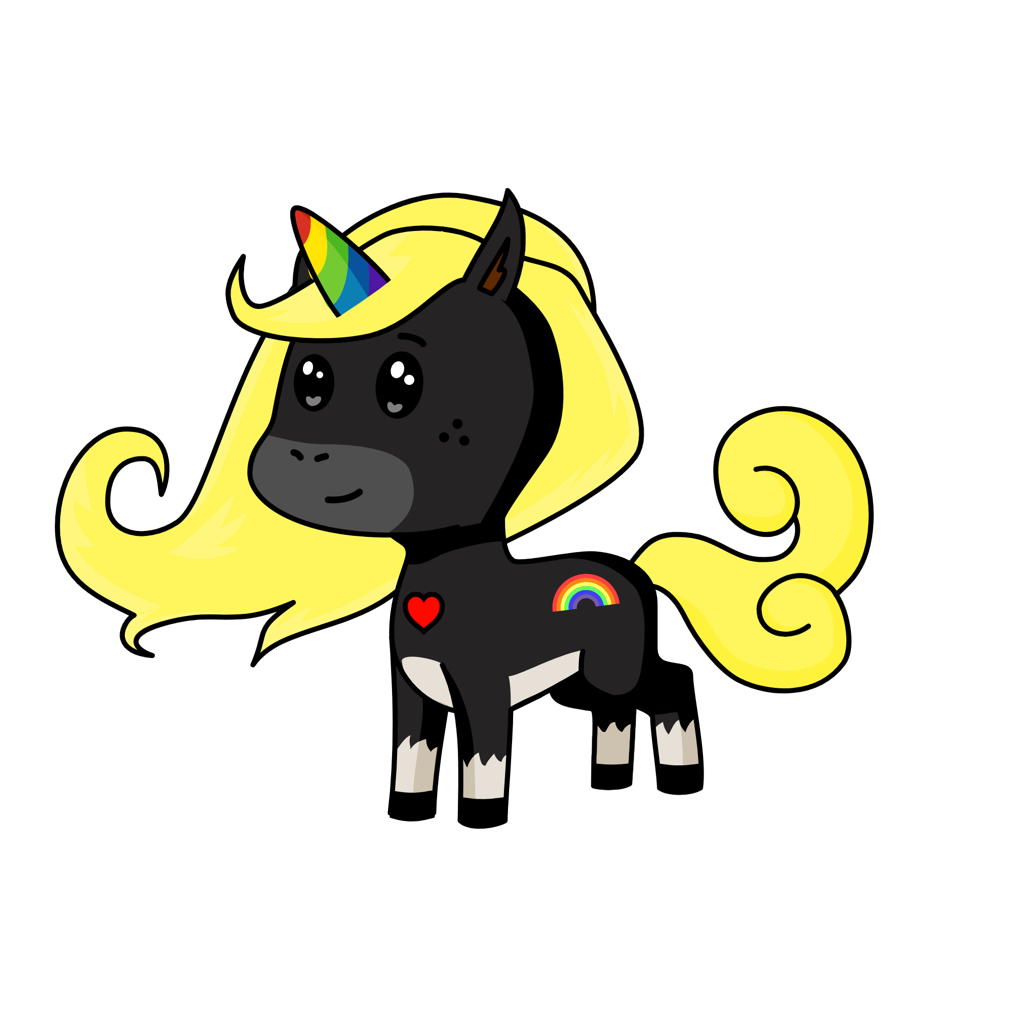 Milly, the unicorn