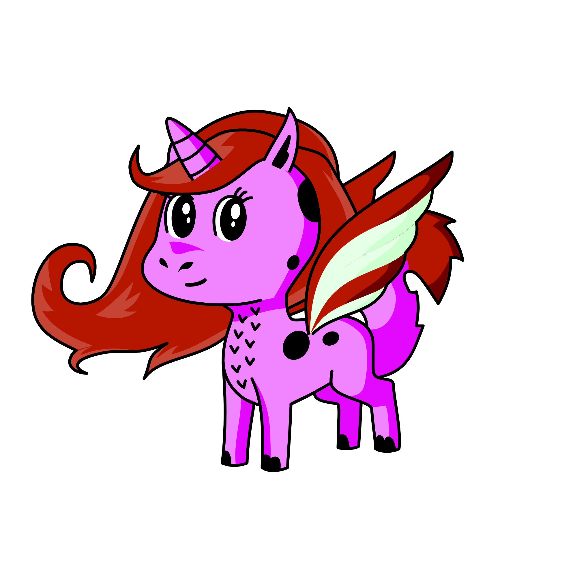 Sky Rocket, the unicorn