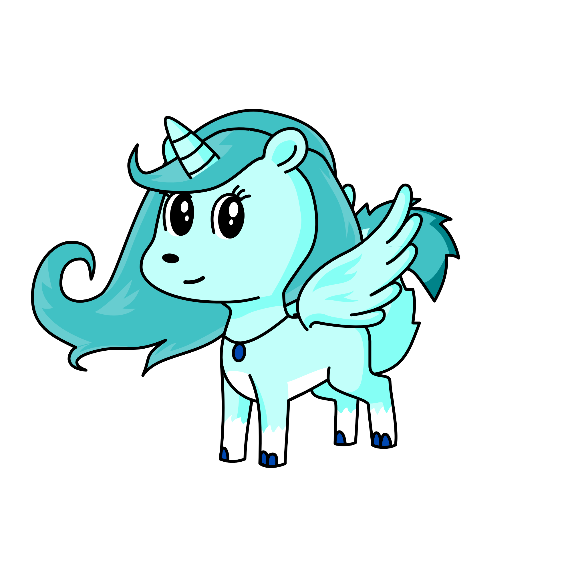Snowfall Frost, the unicorn