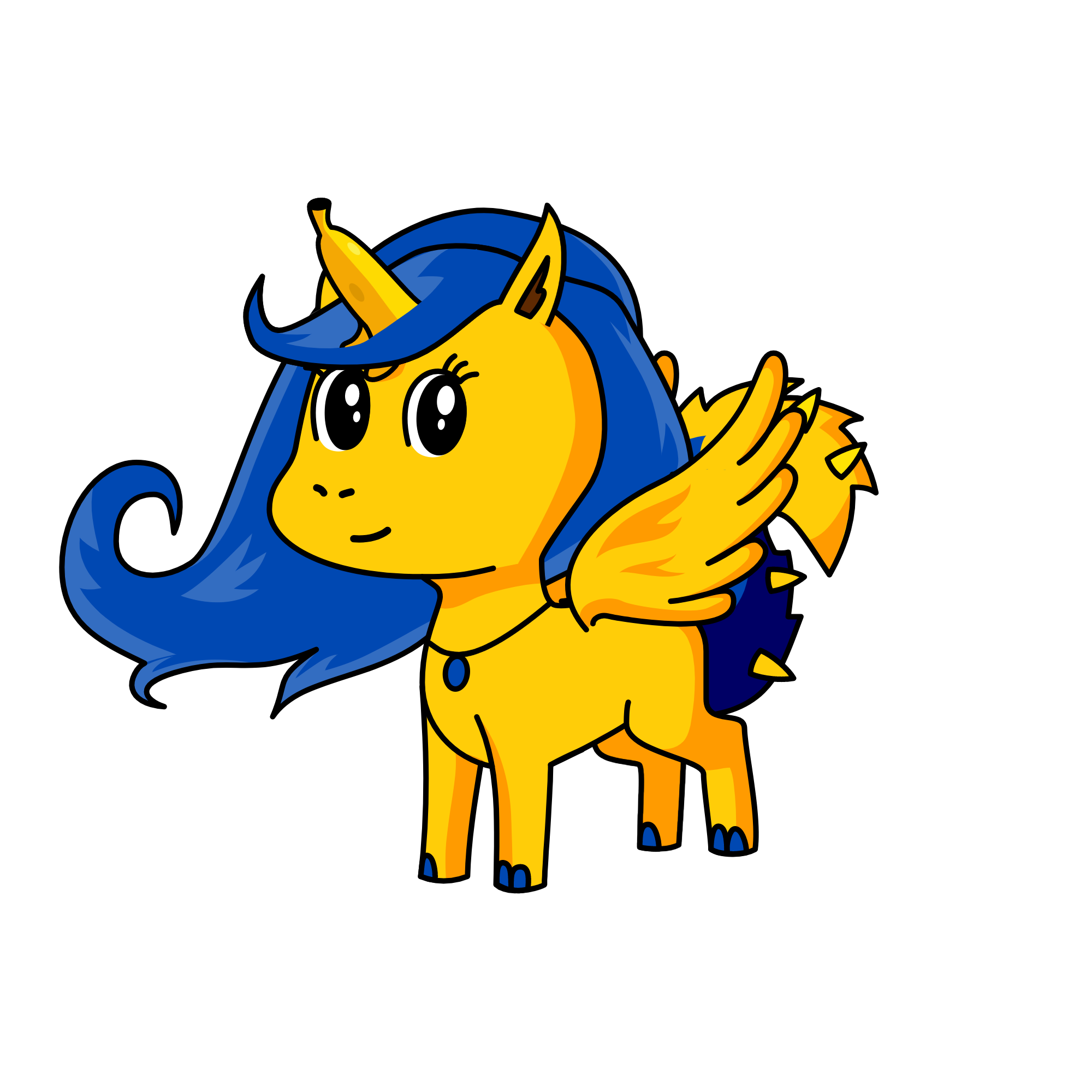 Banana Split, the unicorn