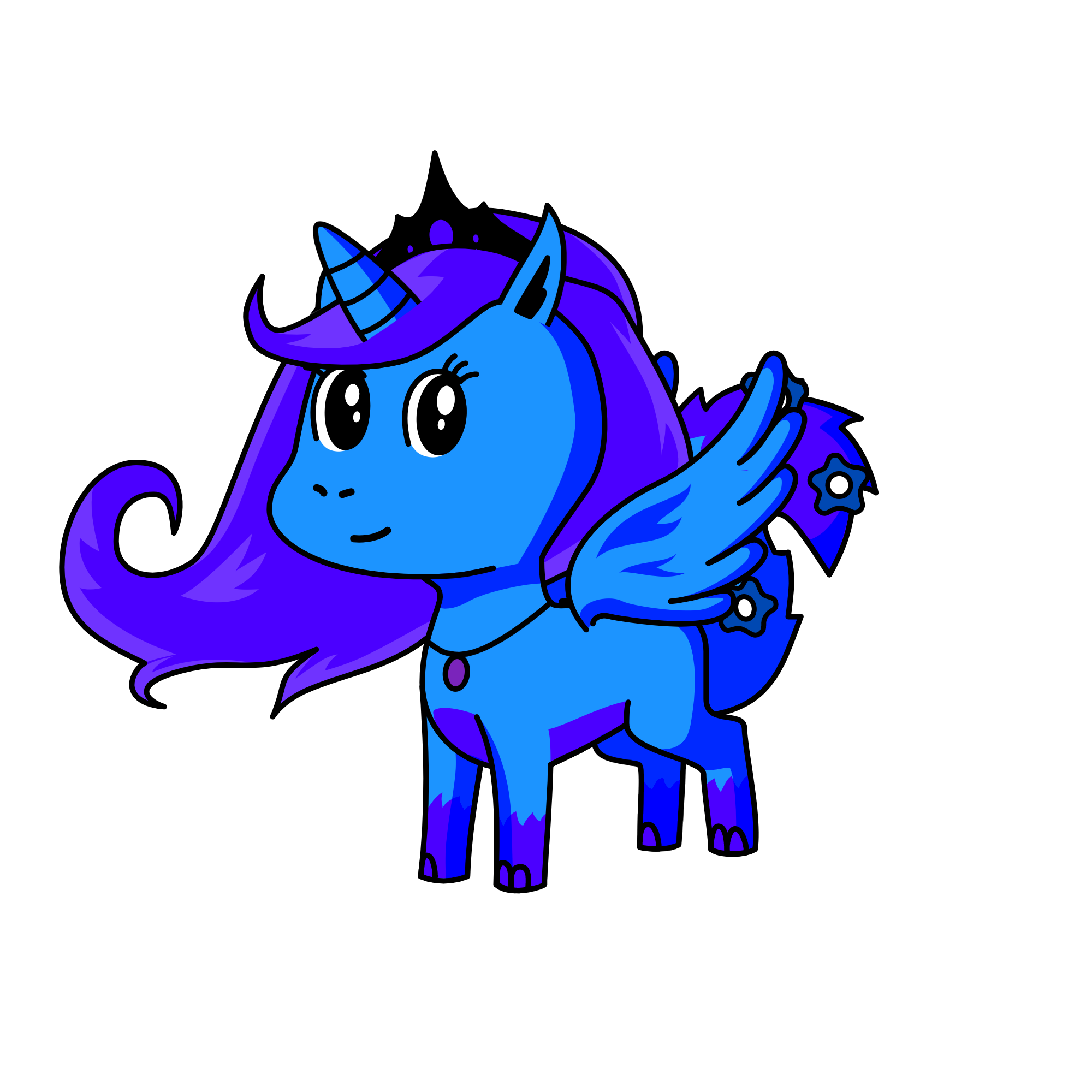 Lulamoon, the unicorn