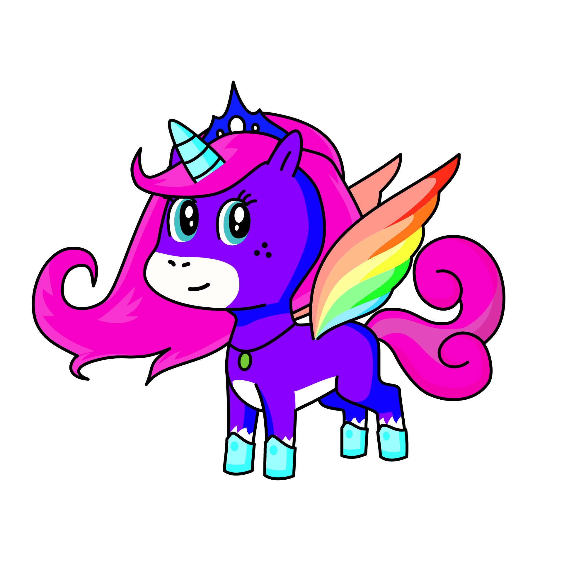 Princess JR, the unicorn