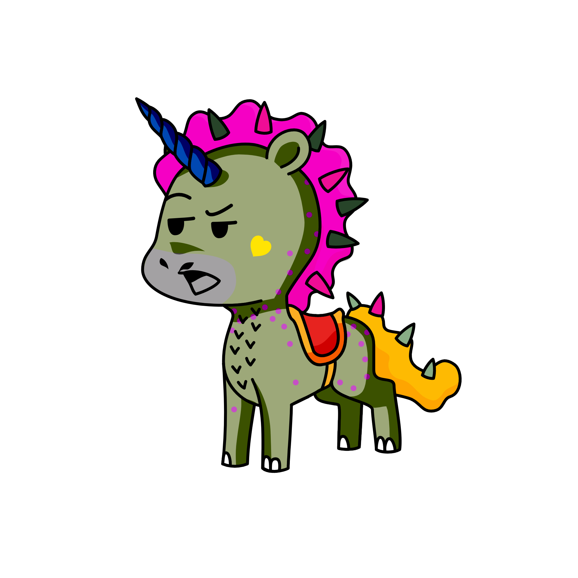 Trashbag, the unicorn