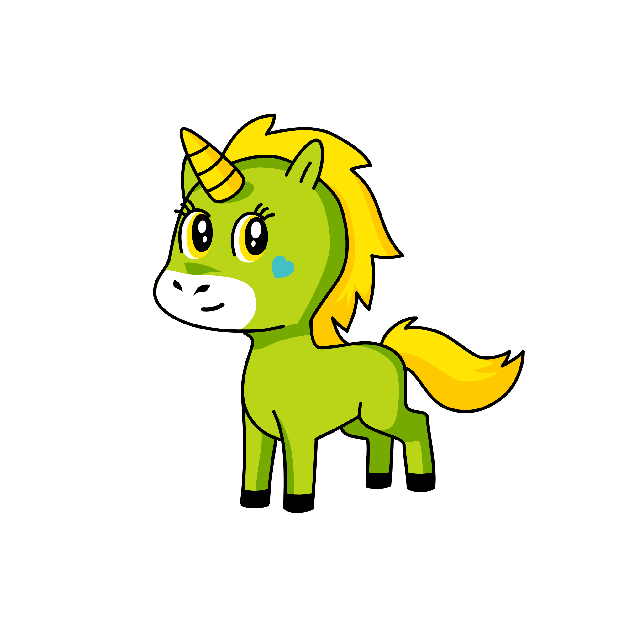 Emrald, the unicorn