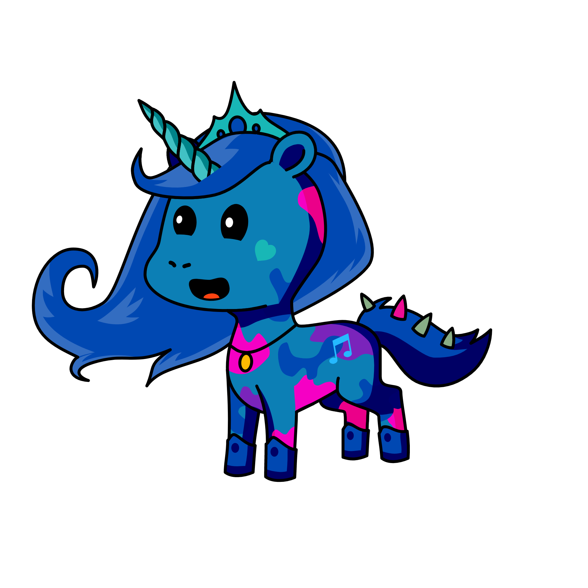 Luna, the unicorn