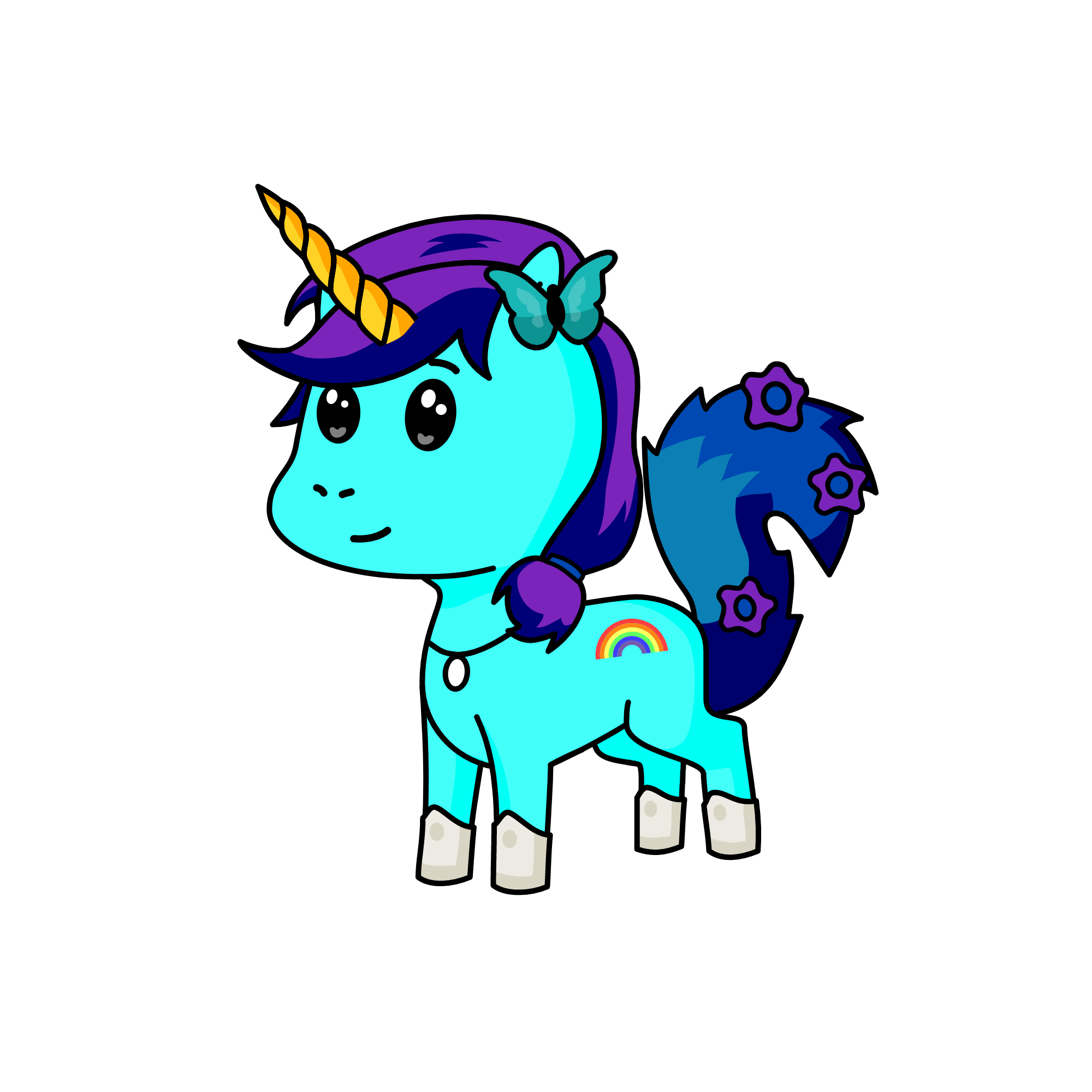 Cotton, the unicorn