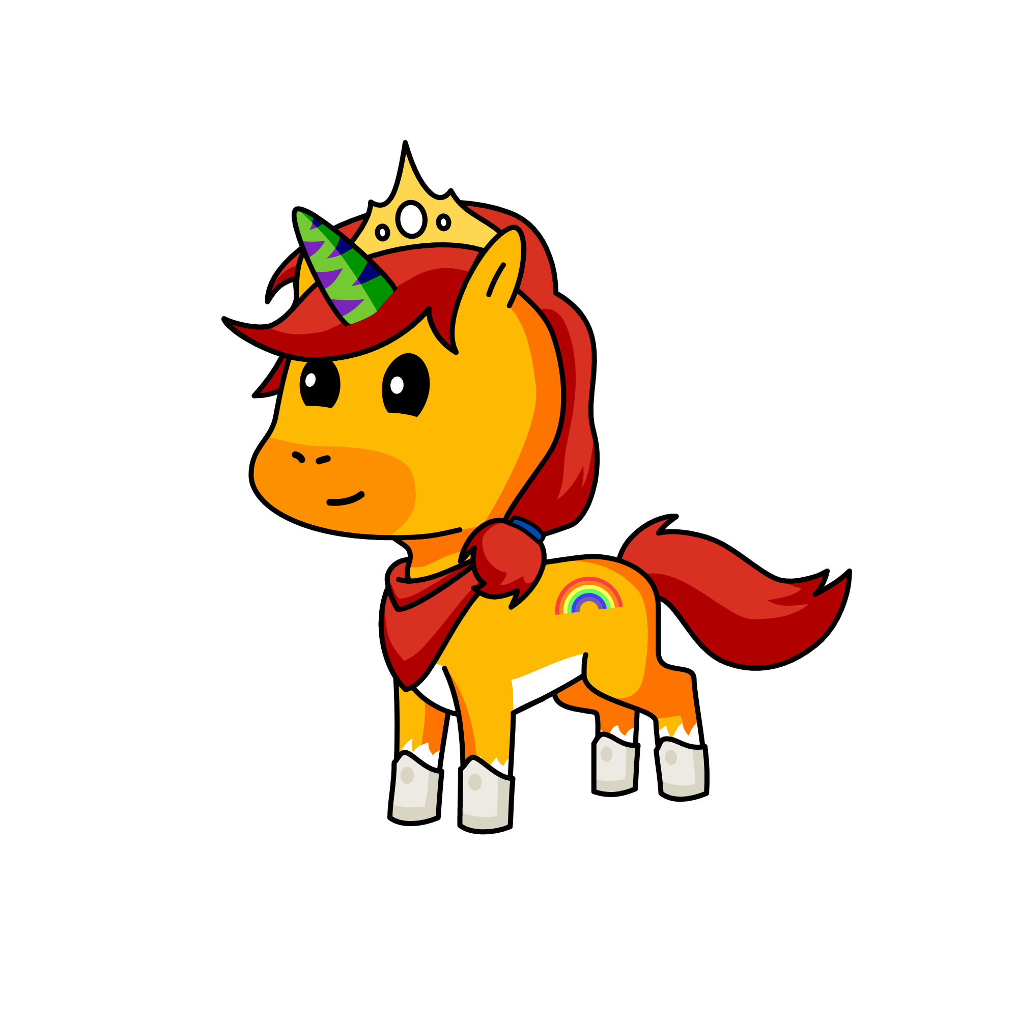 Moonnight, the unicorn