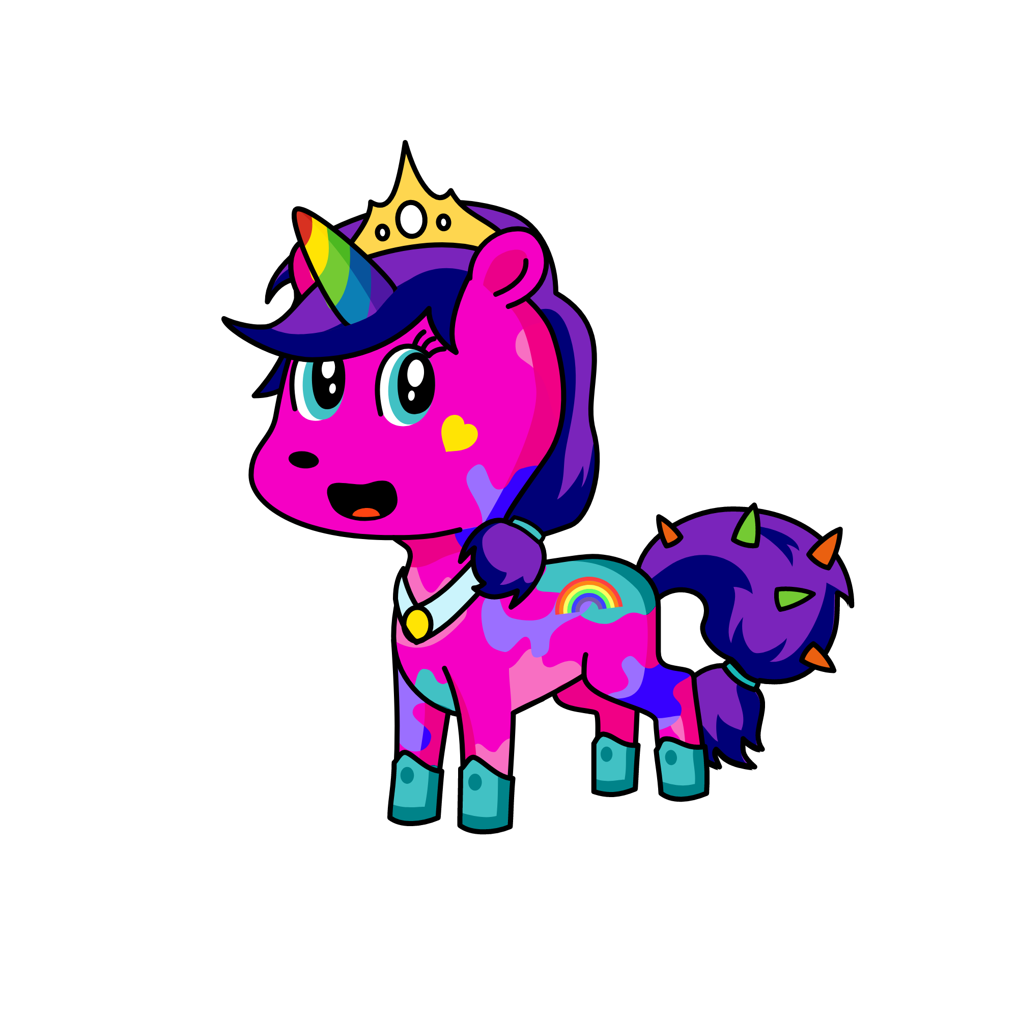 ARCOIRIS, the unicorn